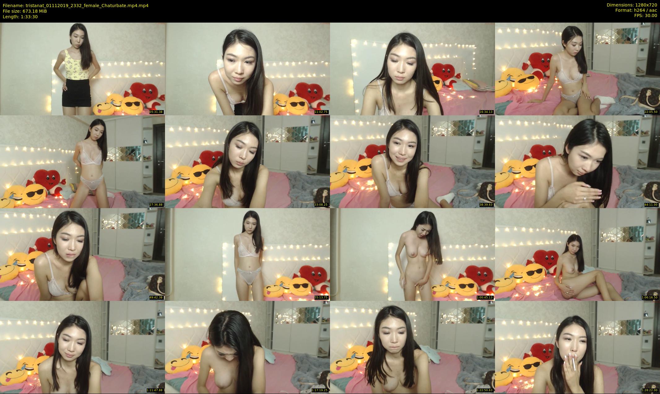 tristanat — 94 minute Chaturbate female cam show recording, 720p, Nov 1, 2019