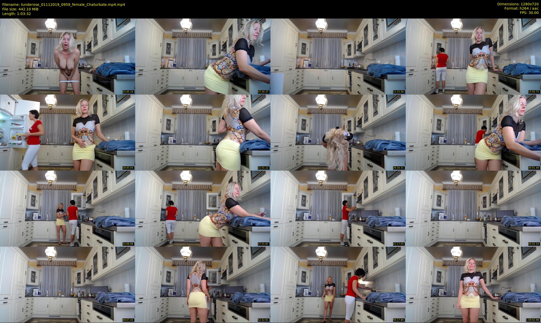 tunderose — 64 minute Chaturbate female cam show recording, 720p, Nov 1, 2019