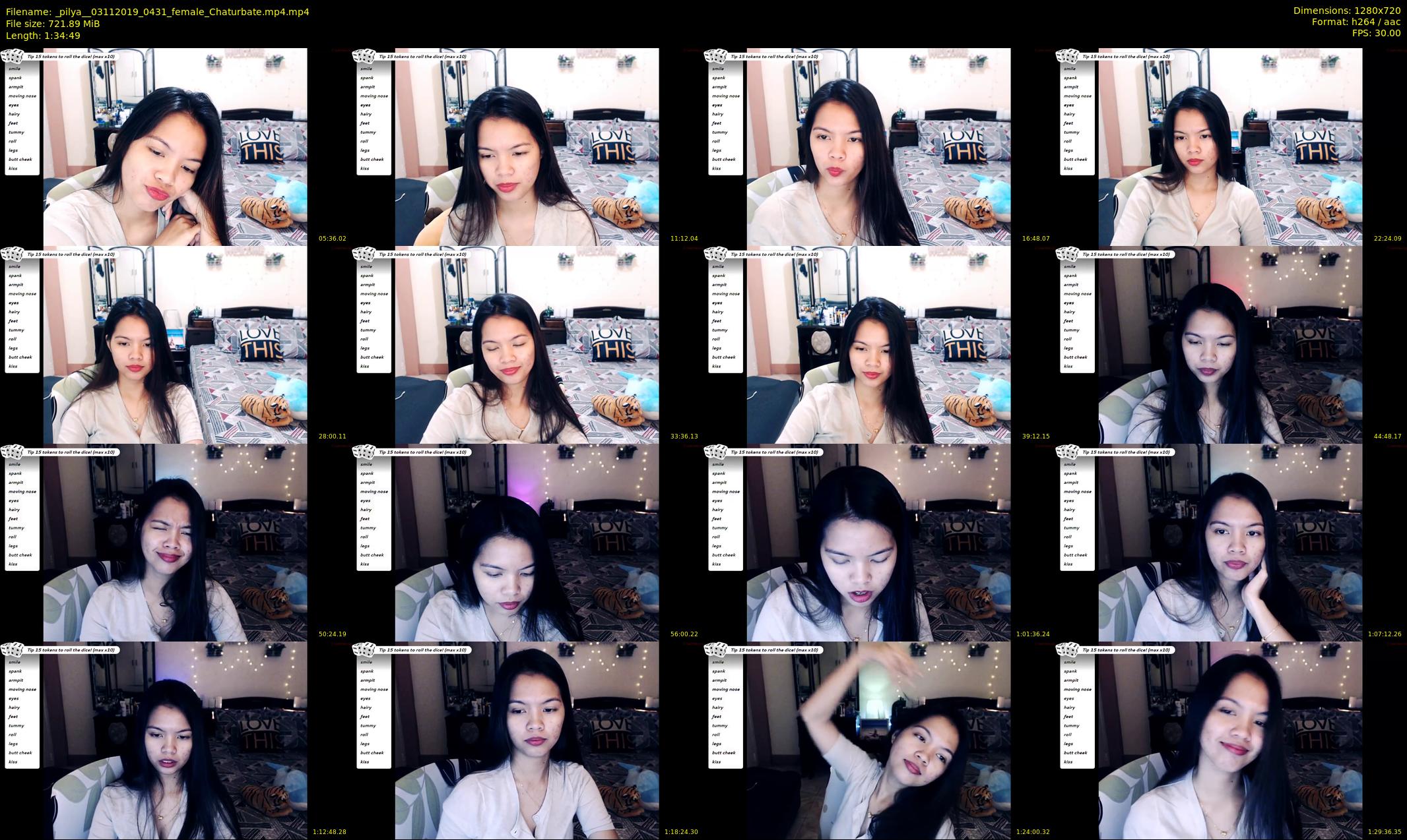 _pilya_ — 95 minute Chaturbate female cam show recording, 720p, Nov 3, 2019