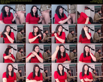 adriana71 — 28 minute Chaturbate couple cam show recording, 480p, Nov 2, 2019