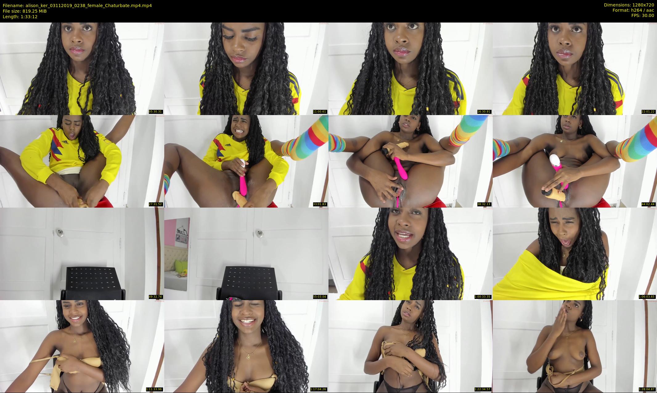 alison_ker — 94 minute Chaturbate female cam show recording, 720p, Nov 3, 2019