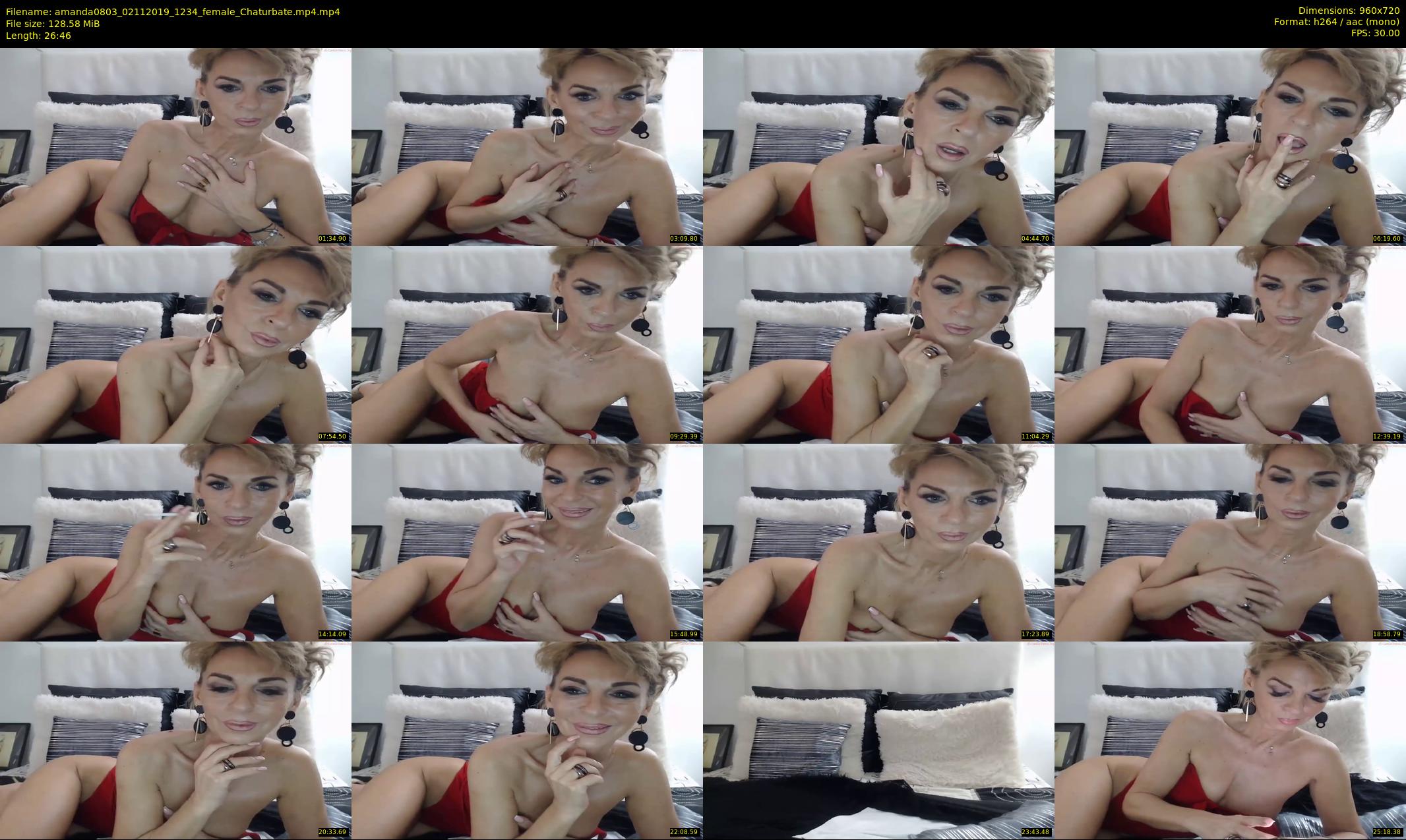 amanda0803 — 27 minute Chaturbate female cam show recording, 720p, Nov 2, 2019