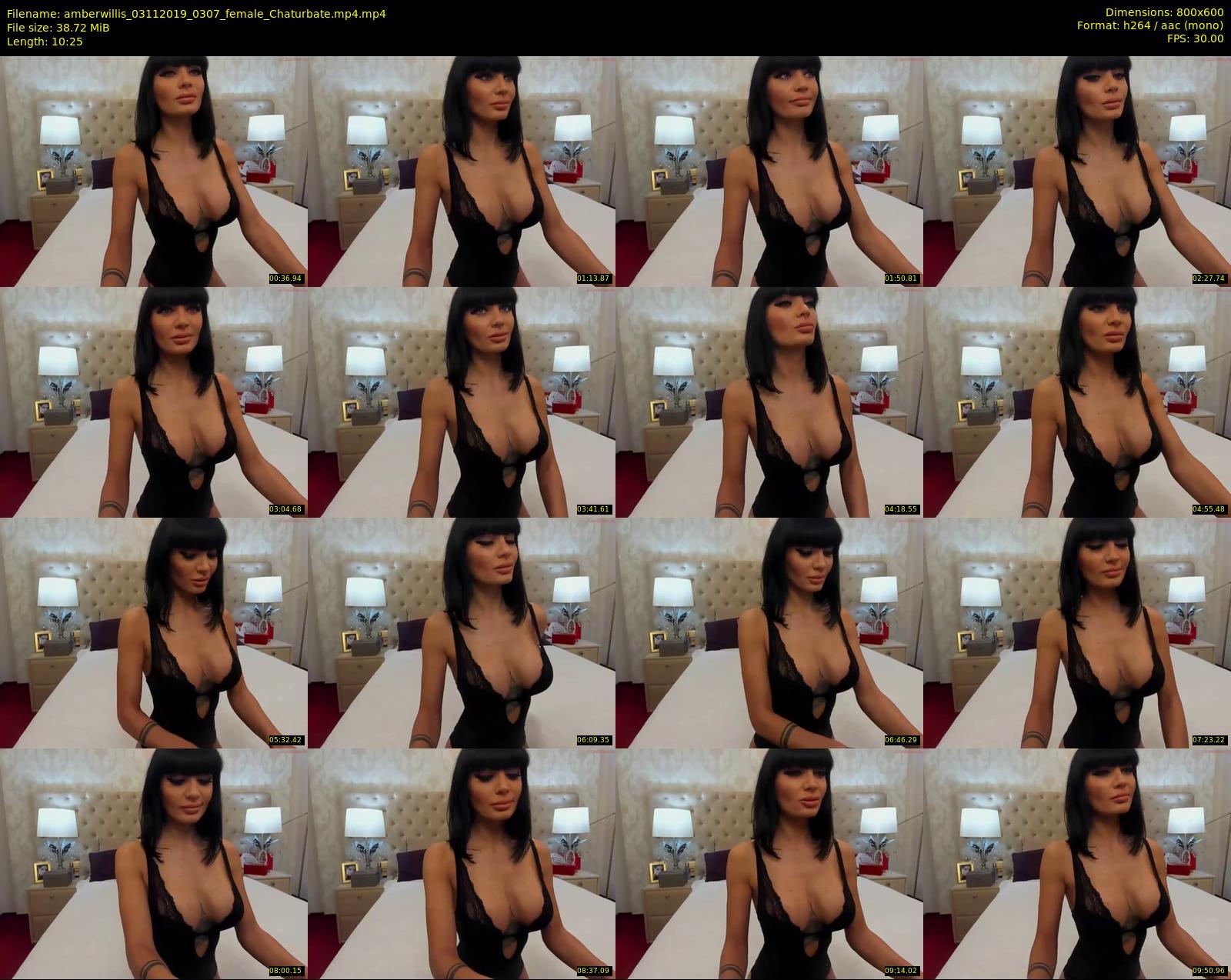 amberwillis — 11 minute Chaturbate female cam show recording, 480p, Nov 3, 2019