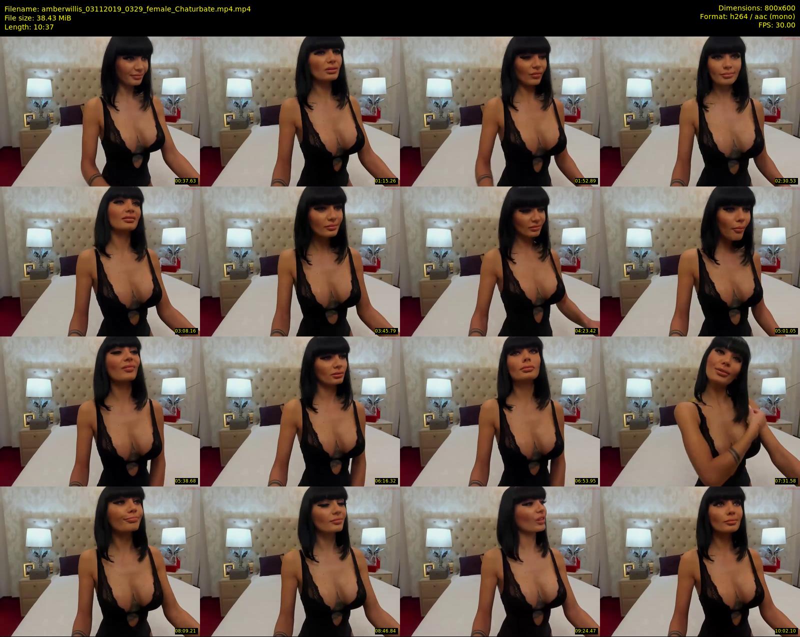 amberwillis — 11 minute Chaturbate female cam show recording, 480p, Nov 3, 2019