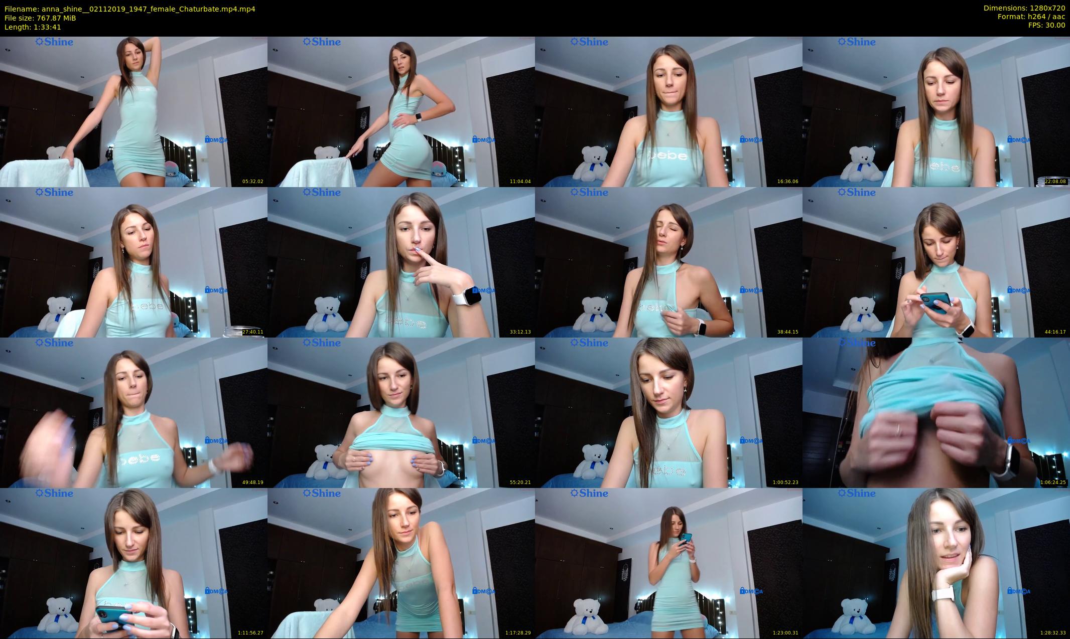 anna_shine_ — 94 minute Chaturbate female cam show recording, 720p, Nov 2, 2019