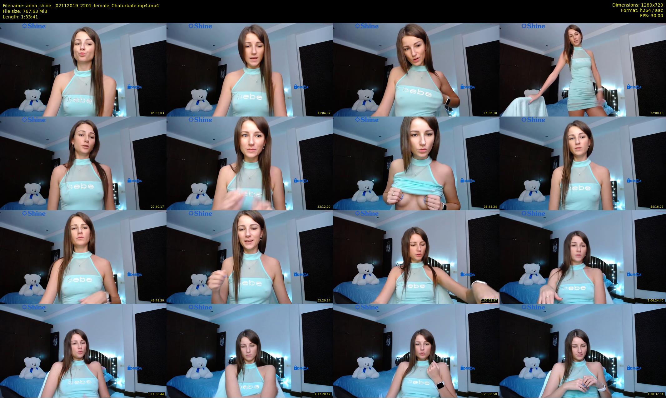 anna_shine_ — 94 minute Chaturbate female cam show recording, 720p, Nov 2, 2019
