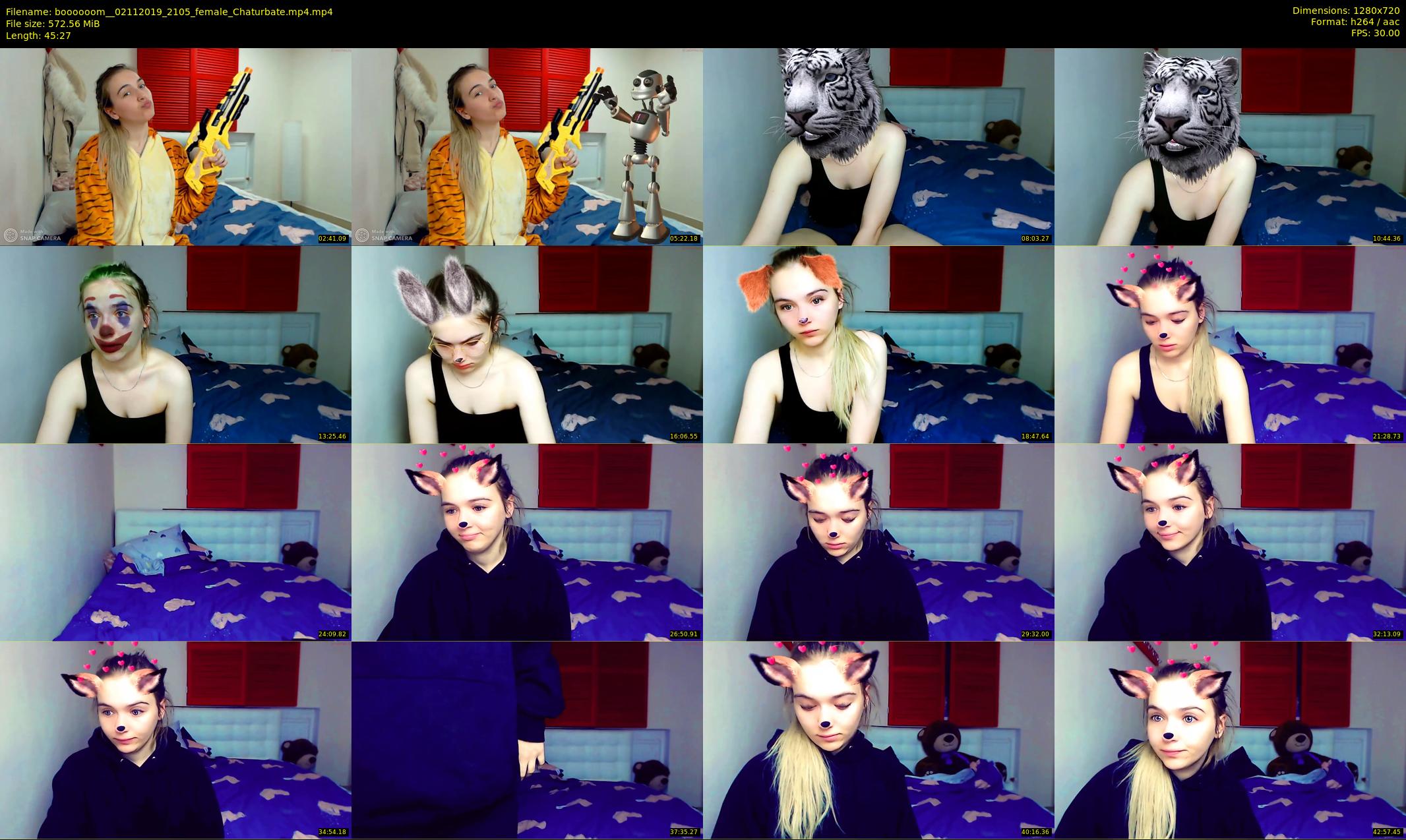 boooooom_ — 46 minute Chaturbate female cam show recording, 720p, Nov 2, 2019