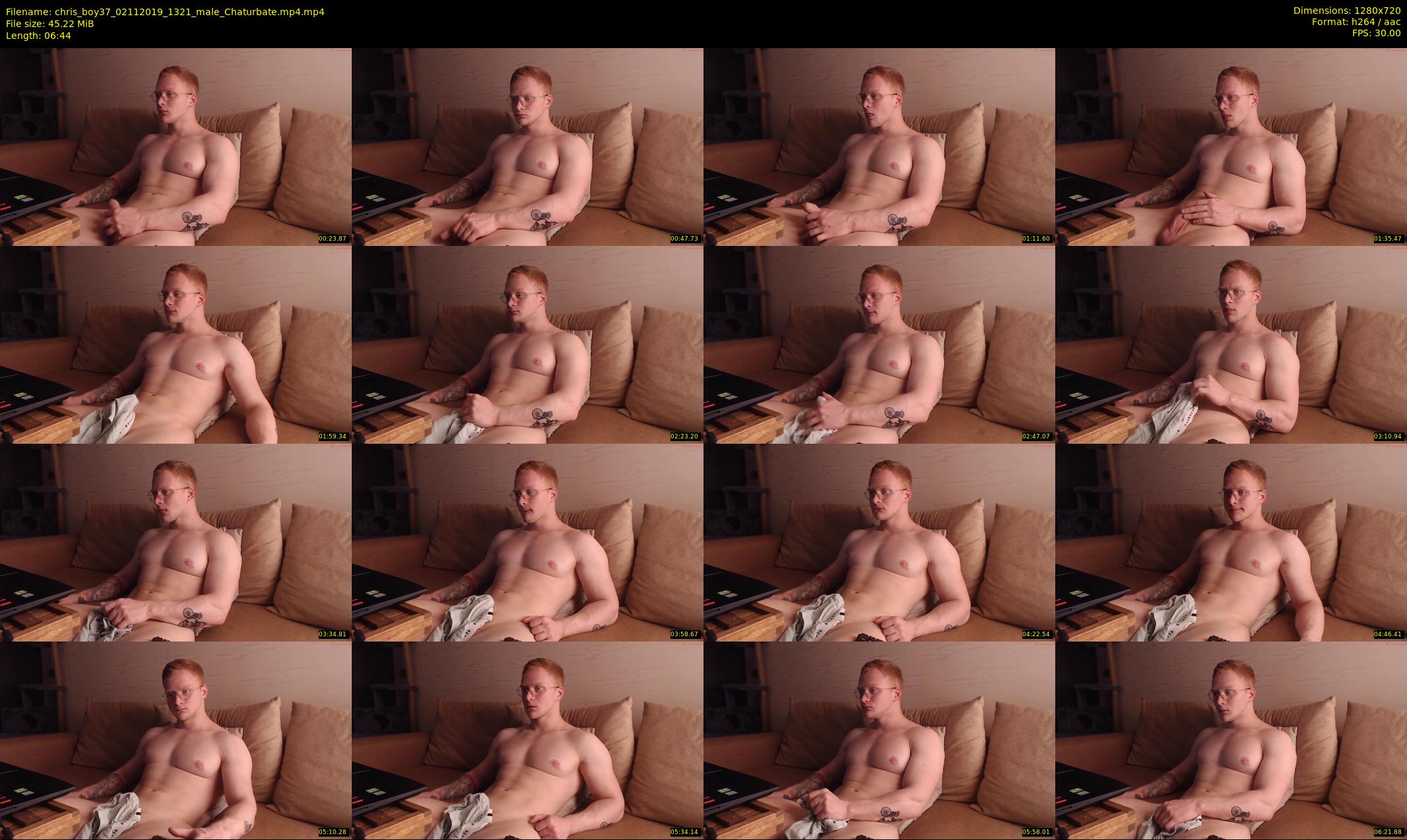chris_boy37 — 7 minute Chaturbate male cam show recording, 720p, Nov 2, 2019