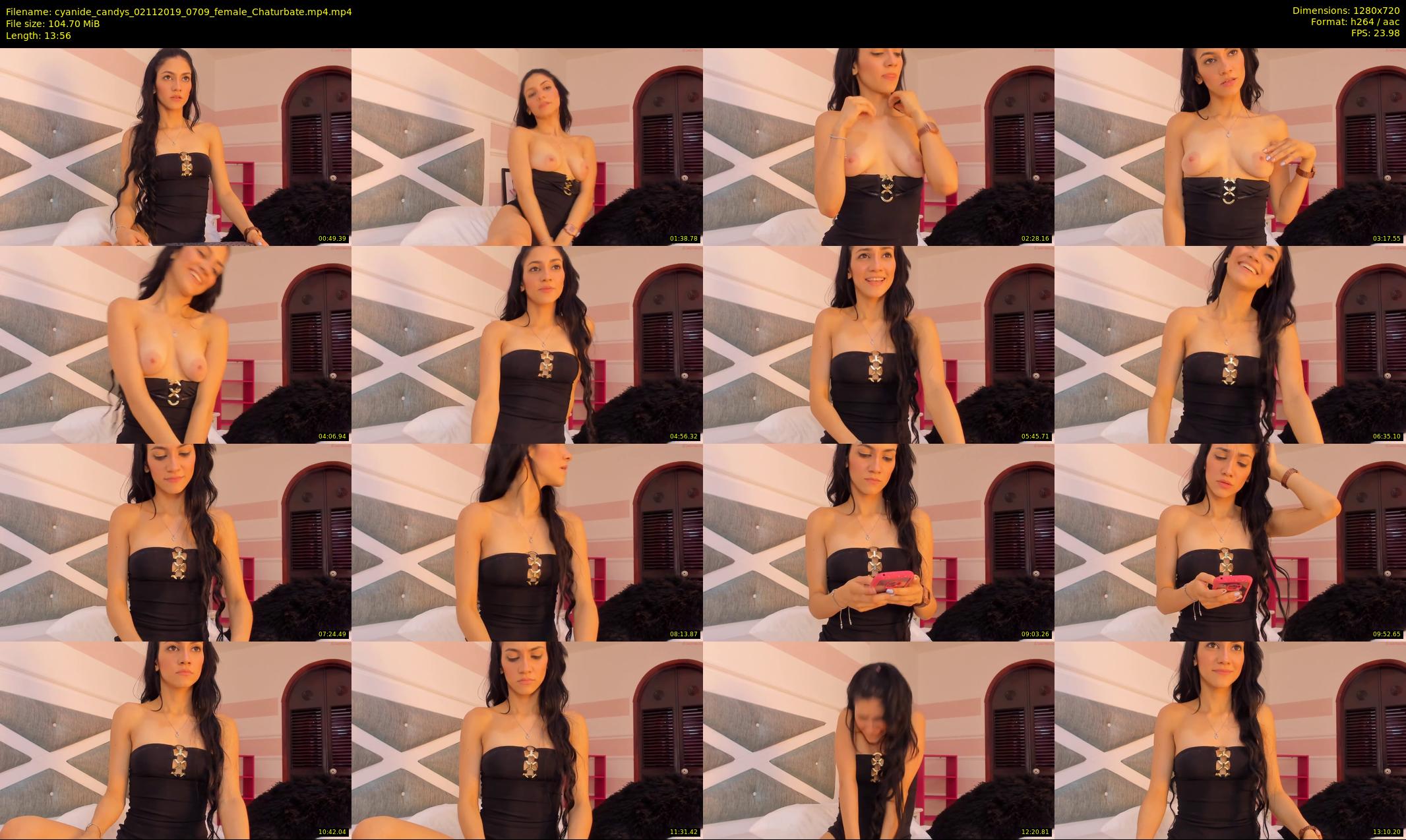 cyanide_candys — 14 minute Chaturbate female cam show recording, 720p, Nov 2, 2019