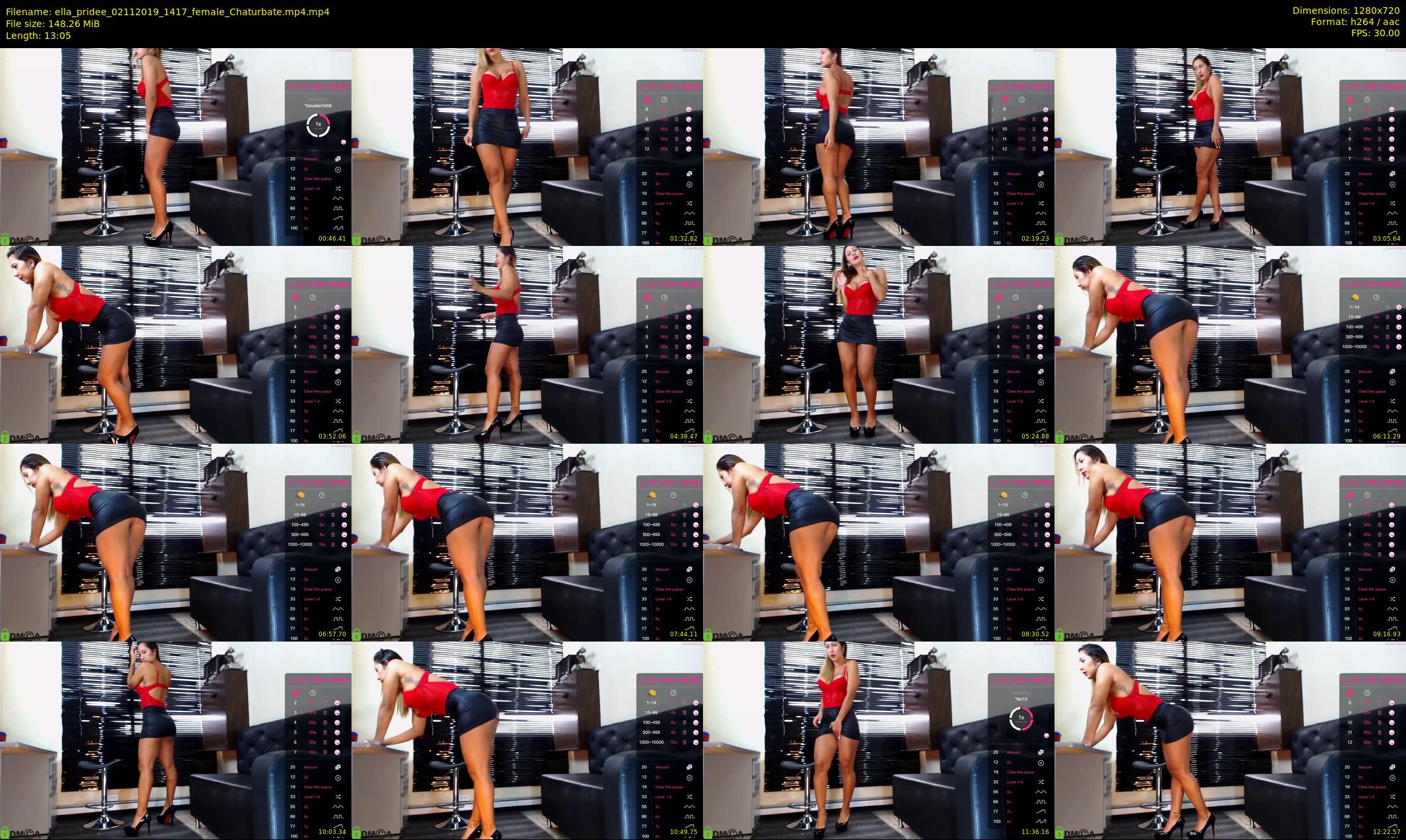 ella_pridee — 14 minute Chaturbate female cam show recording, 720p, Nov 2, 2019