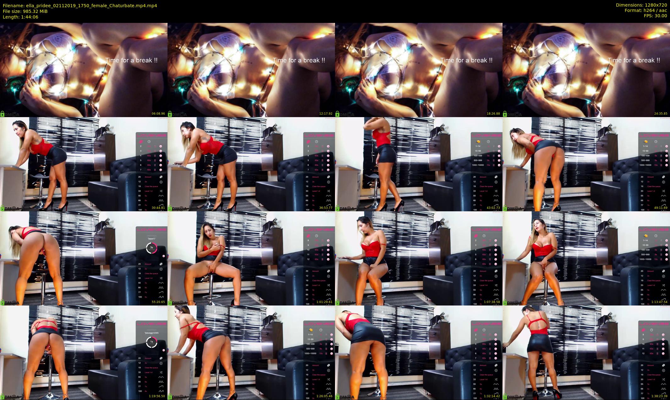 ella_pridee — 105 minute Chaturbate female cam show recording, 720p, Nov 2, 2019