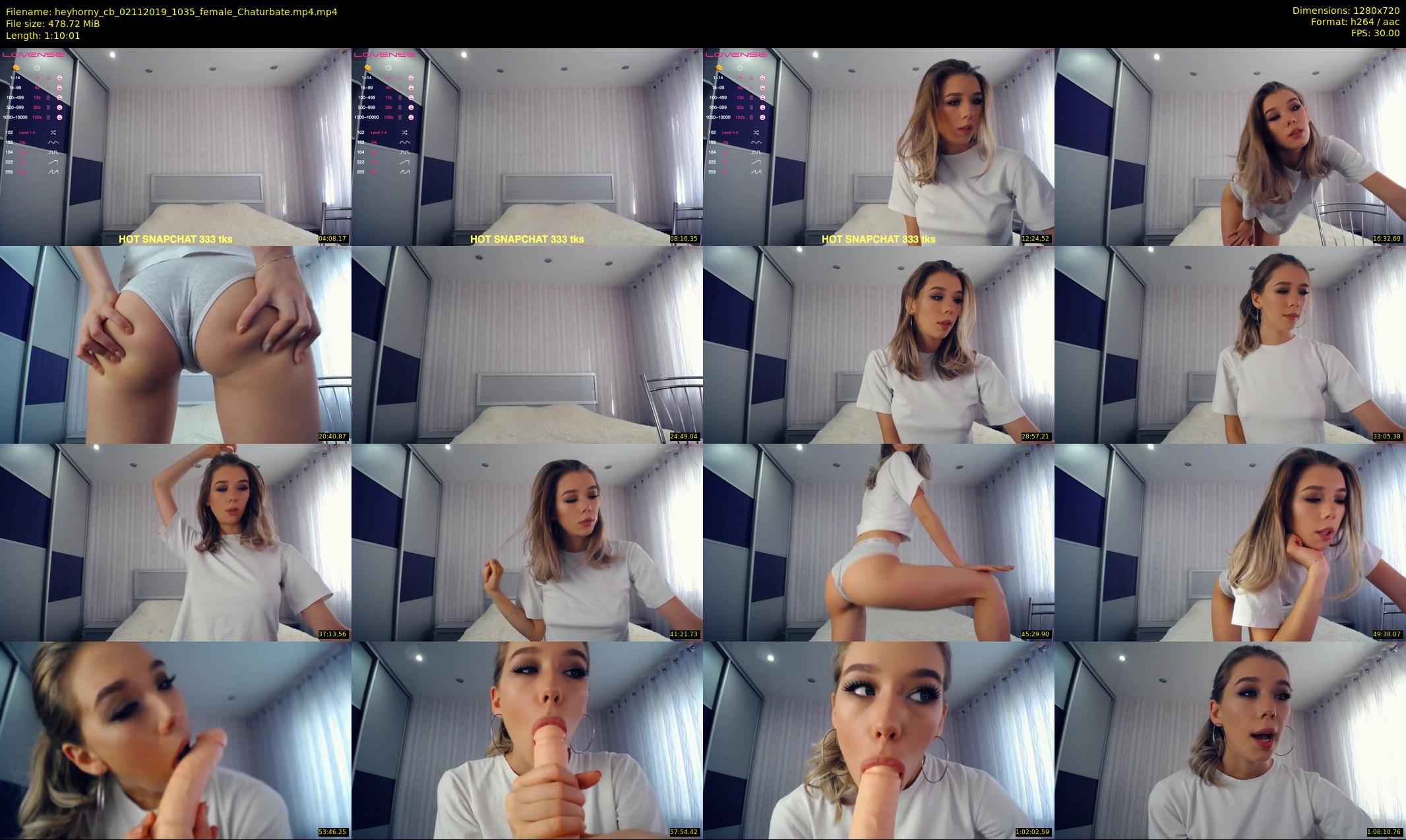 heyhorny_cb — 71 minute Chaturbate couple cam show recording, 720p, Nov 2, 2019