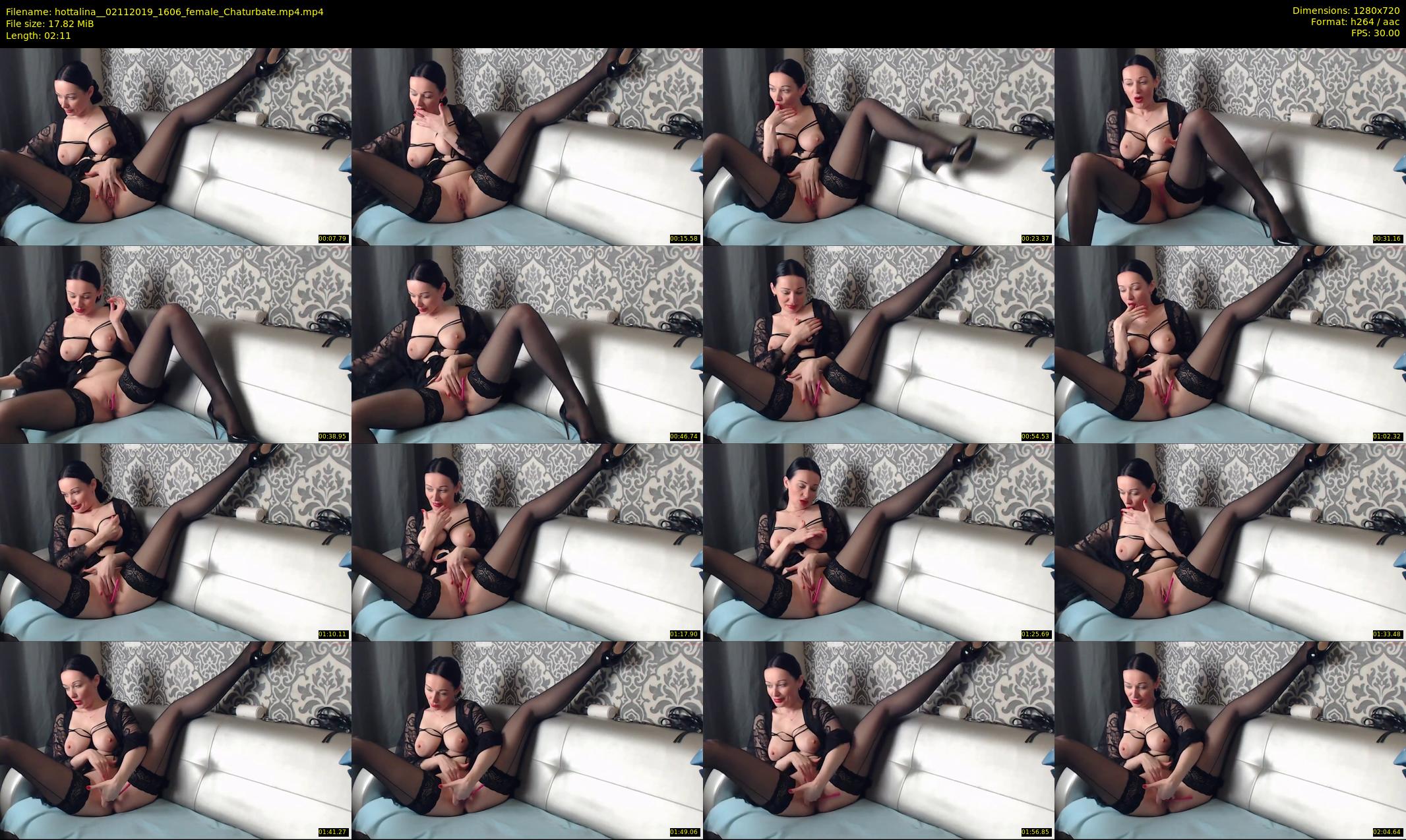 hottalina_ — 3 minute Chaturbate female cam show recording, 720p, Nov 2, 2019