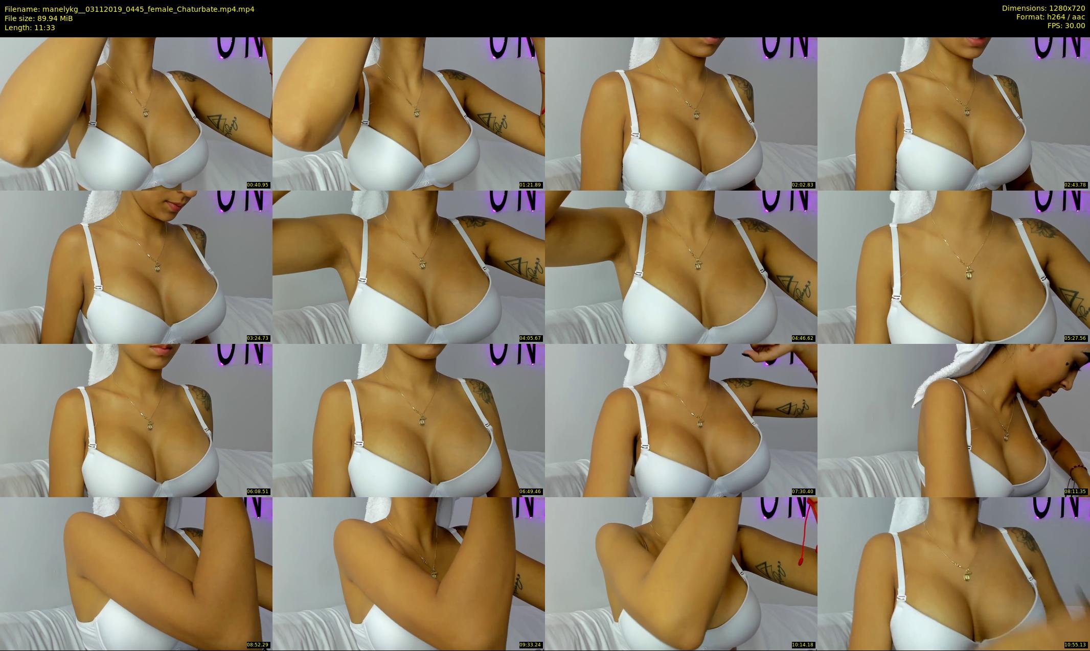 manelykg_ — 12 minute Chaturbate female cam show recording, 720p, Nov 3, 2019