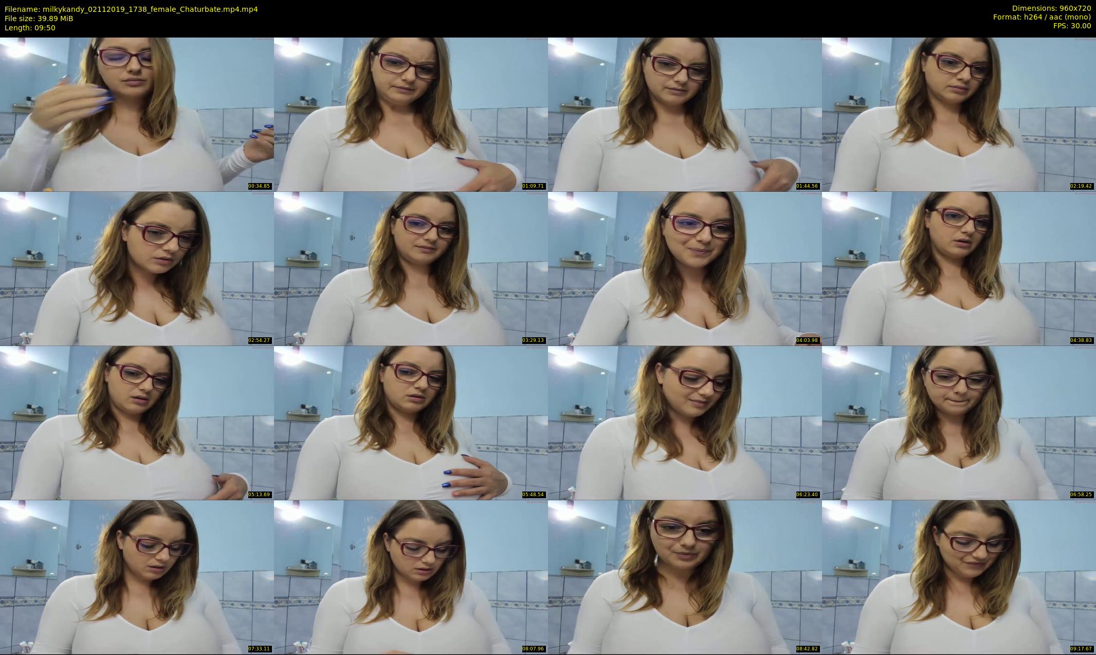 milkykandy — 10 minute Chaturbate female cam show recording, 720p, Nov 2, 2019