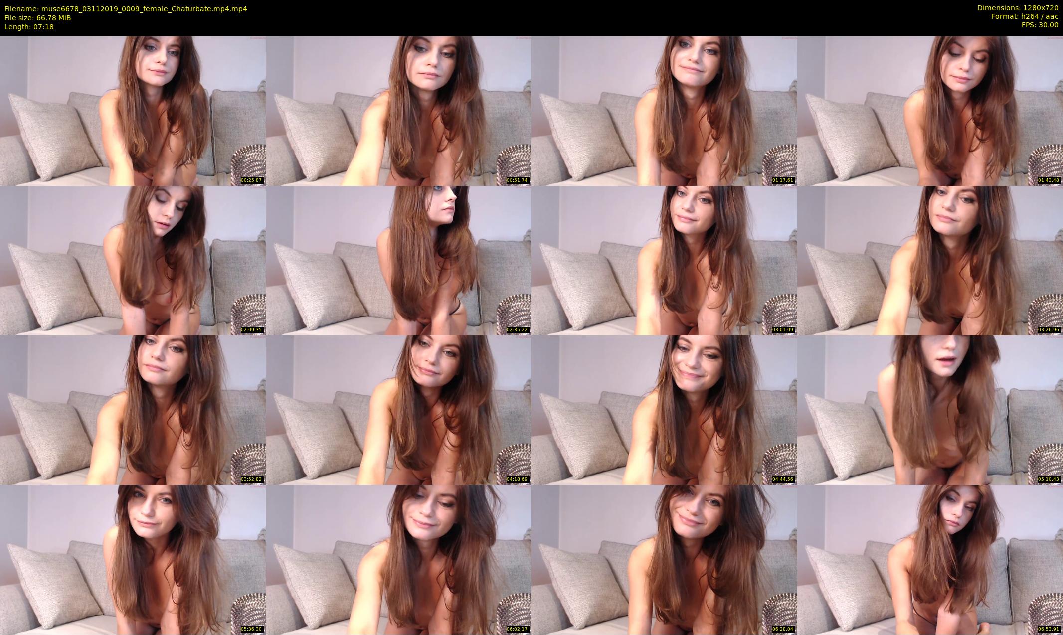 muse6678 — 8 minute Chaturbate female cam show recording, 720p, Nov 3, 2019
