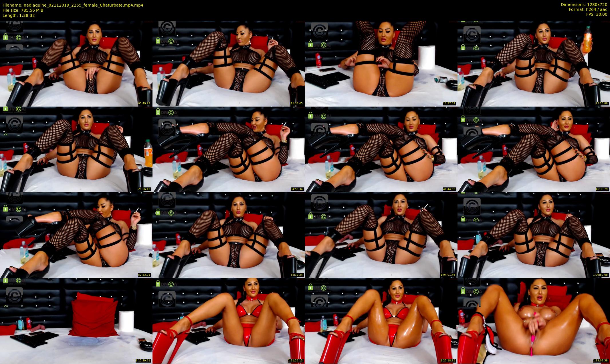 nadiaquine — 99 minute Chaturbate female cam show recording, 720p, Nov 2, 2019