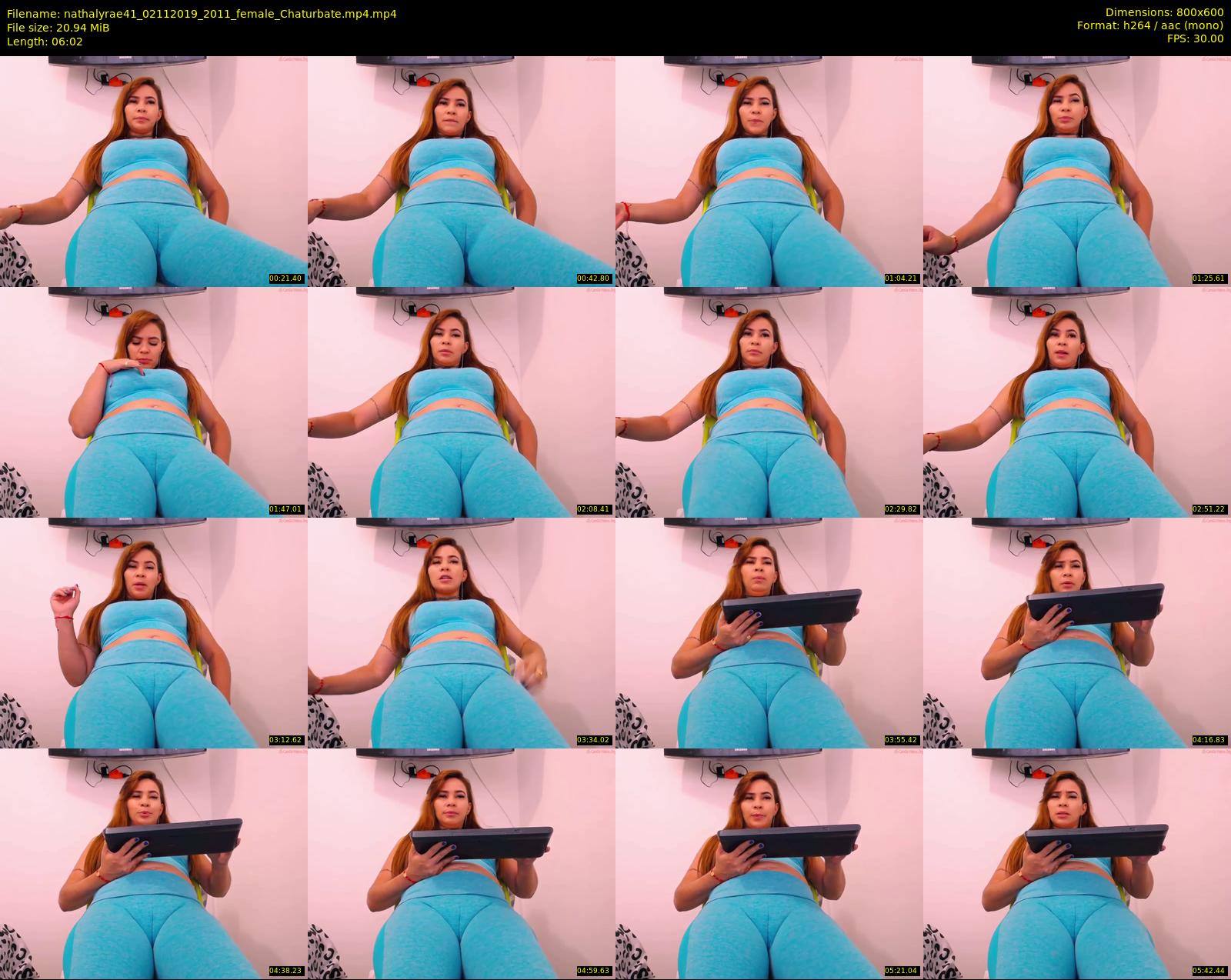 nathalyrae41 — 7 minute Chaturbate female cam show recording, 480p, Nov 2, 2019