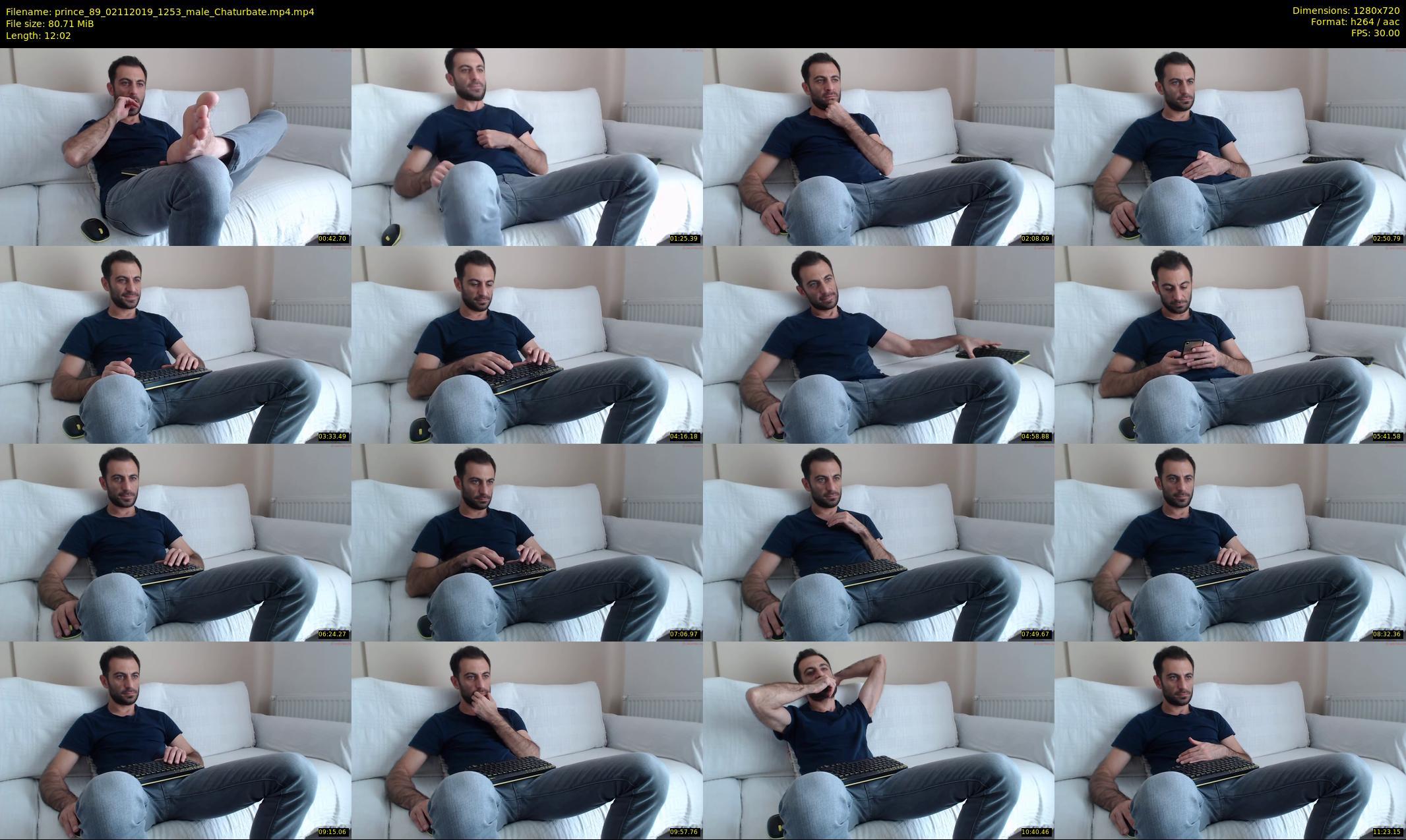 prince_89 — 13 minute Chaturbate male cam show recording, 720p, Nov 2, 2019