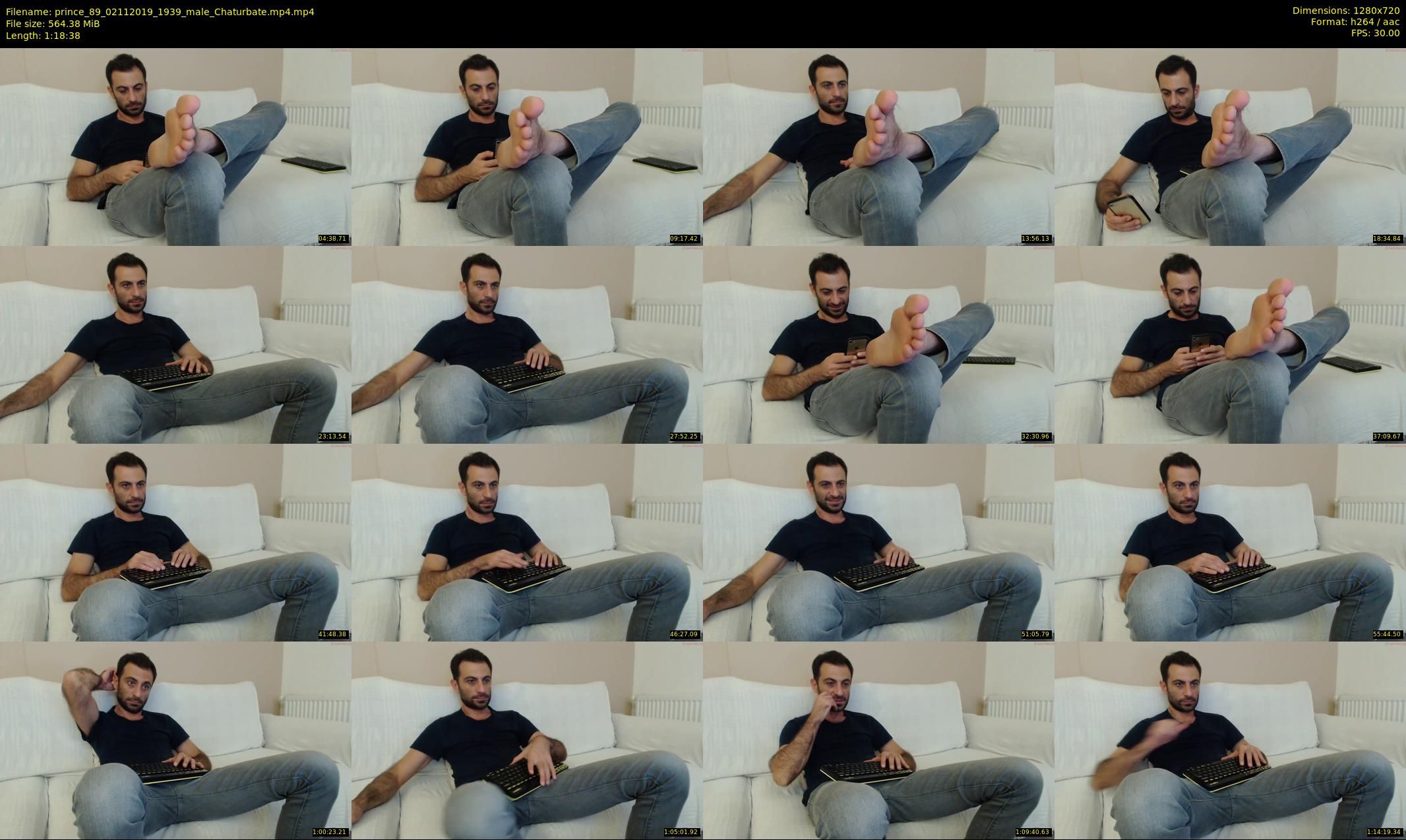 prince_89 — 79 minute Chaturbate male cam show recording, 720p, Nov 2, 2019