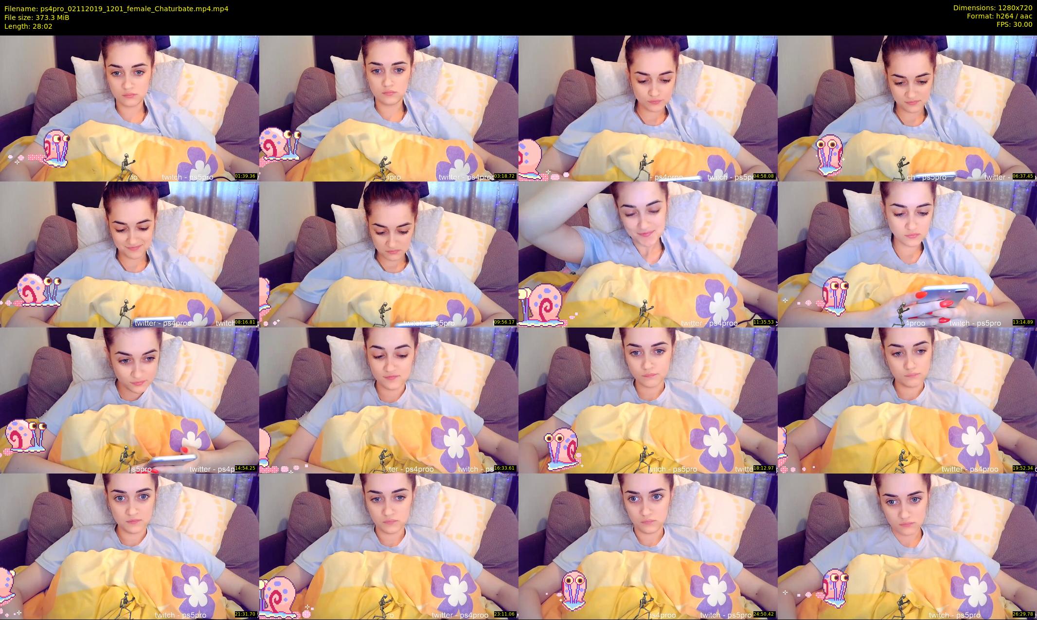 ps4pro — 29 minute Chaturbate female cam show recording, 720p, Nov 2, 2019
