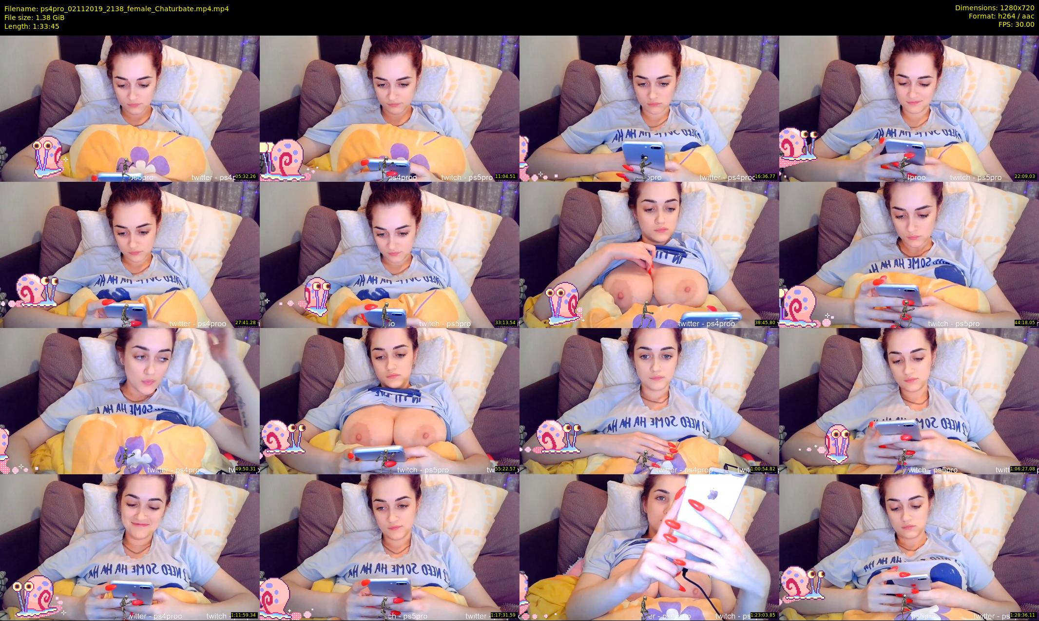 ps4pro — 94 minute Chaturbate female cam show recording, 720p, Nov 2, 2019