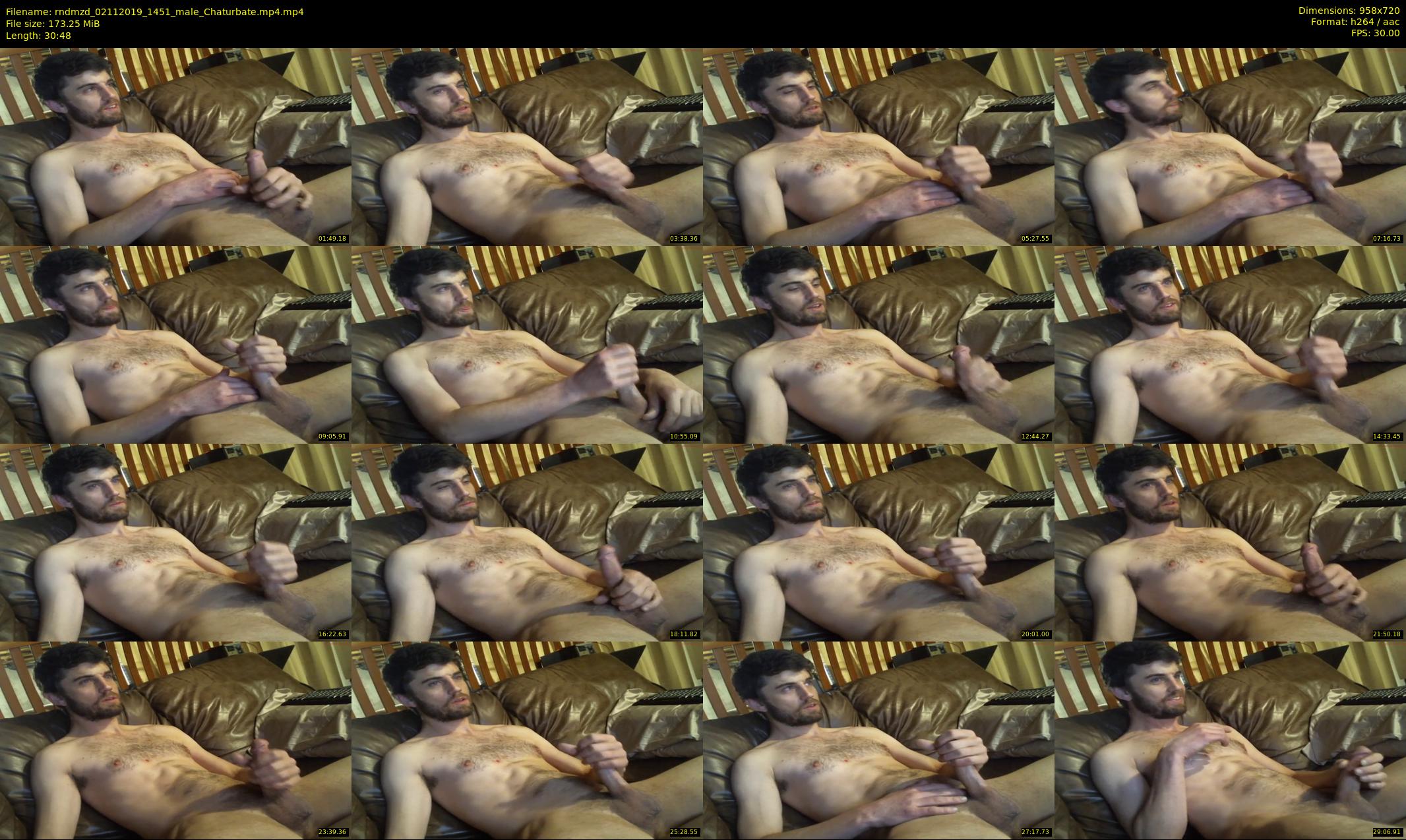 rndmzd — 31 minute Chaturbate male cam show recording, 720p, Nov 2, 2019