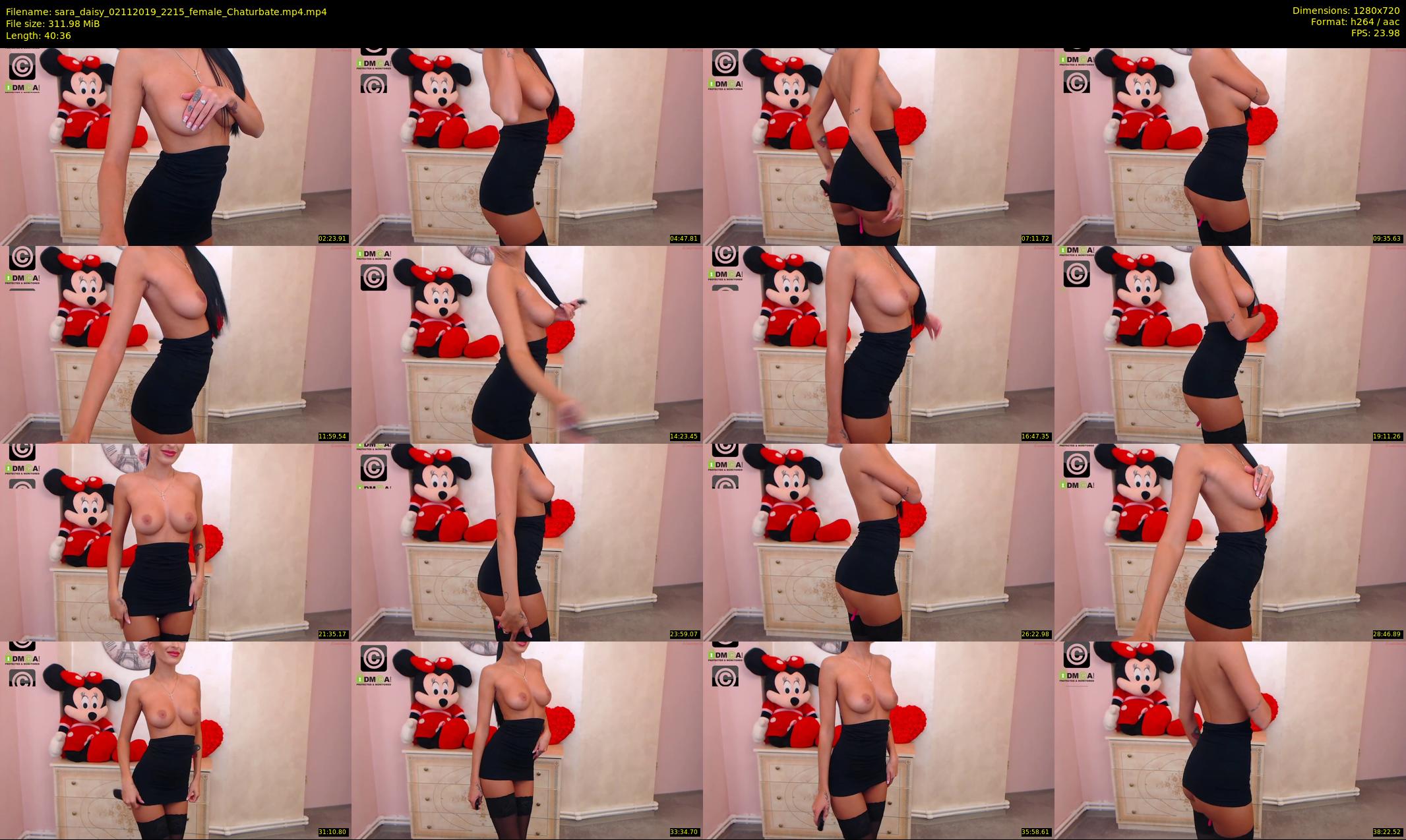 sara_daisy — 41 minute Chaturbate female cam show recording, 720p, Nov 2, 2019