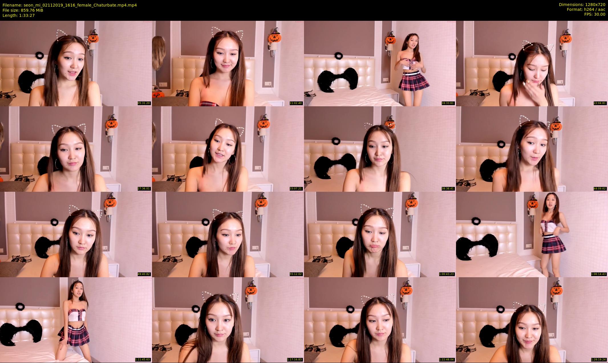 seon_mi — 94 minute Chaturbate female cam show recording, 720p, Nov 2, 2019