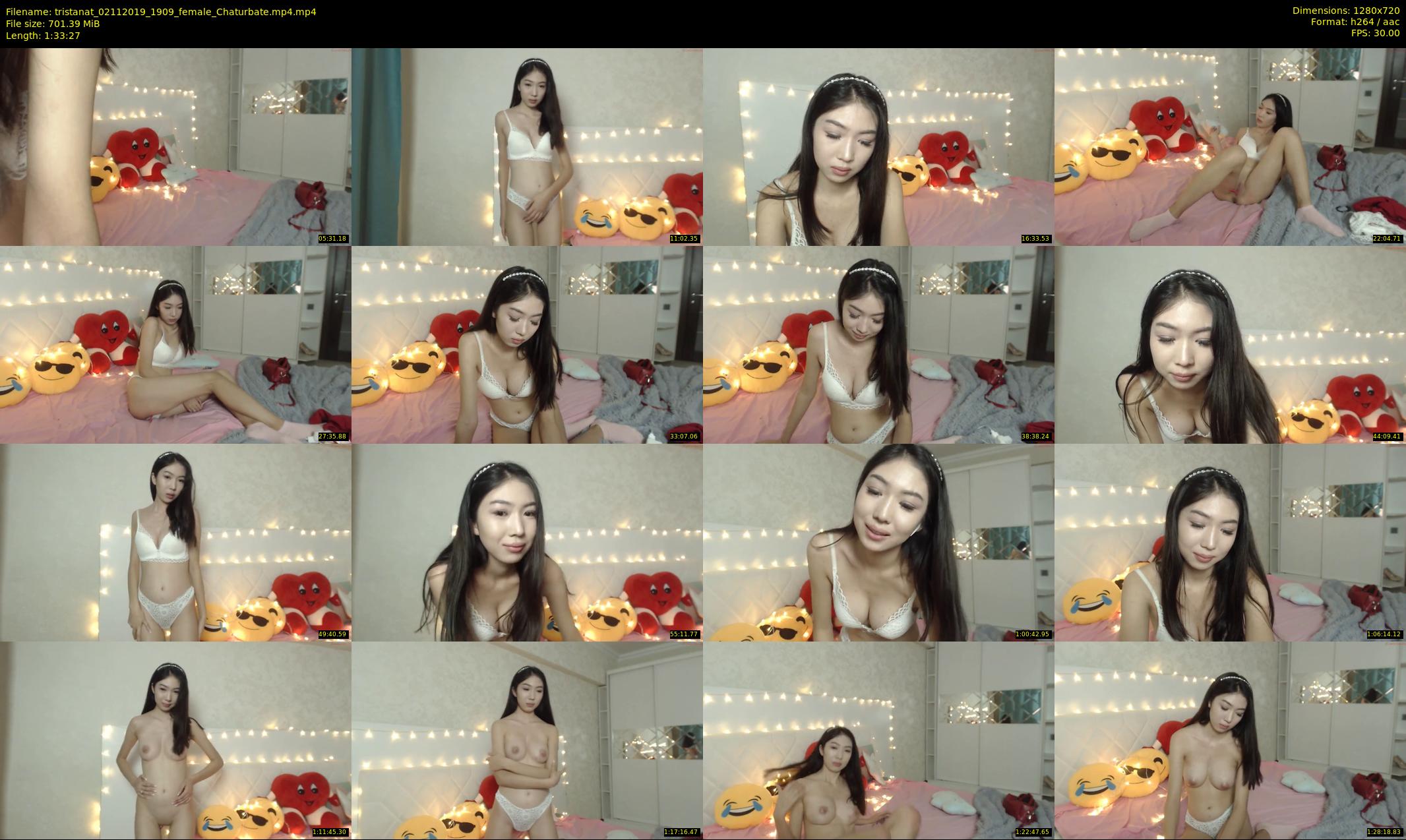 tristanat — 94 minute Chaturbate female cam show recording, 720p, Nov 2, 2019