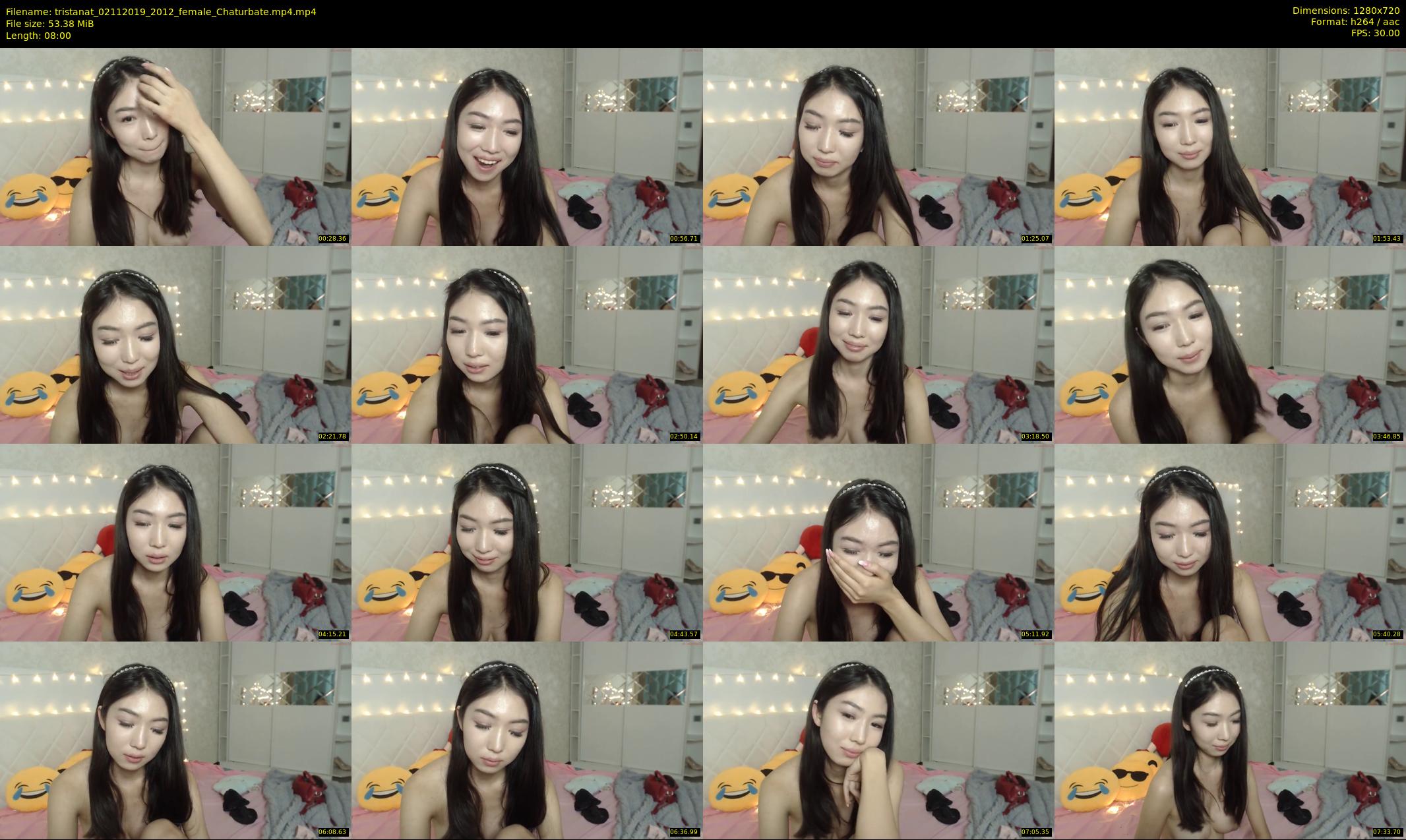 tristanat — 8 minute Chaturbate female cam show recording, 720p, Nov 2, 2019