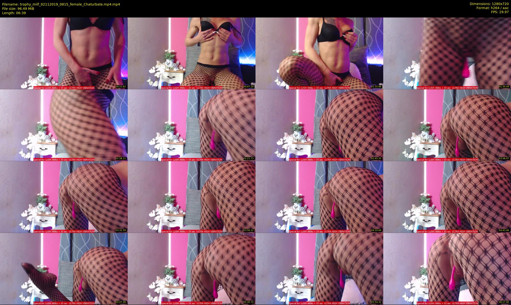 trophy_milf — 7 minute Chaturbate female cam show recording, 720p, Nov 2, 2019