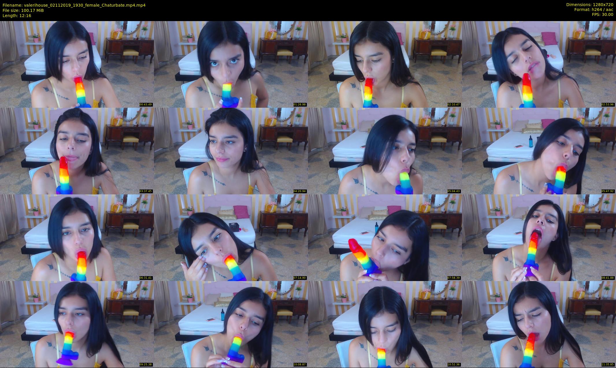 valerihouse — 13 minute Chaturbate female cam show recording, 720p, Nov 2, 2019