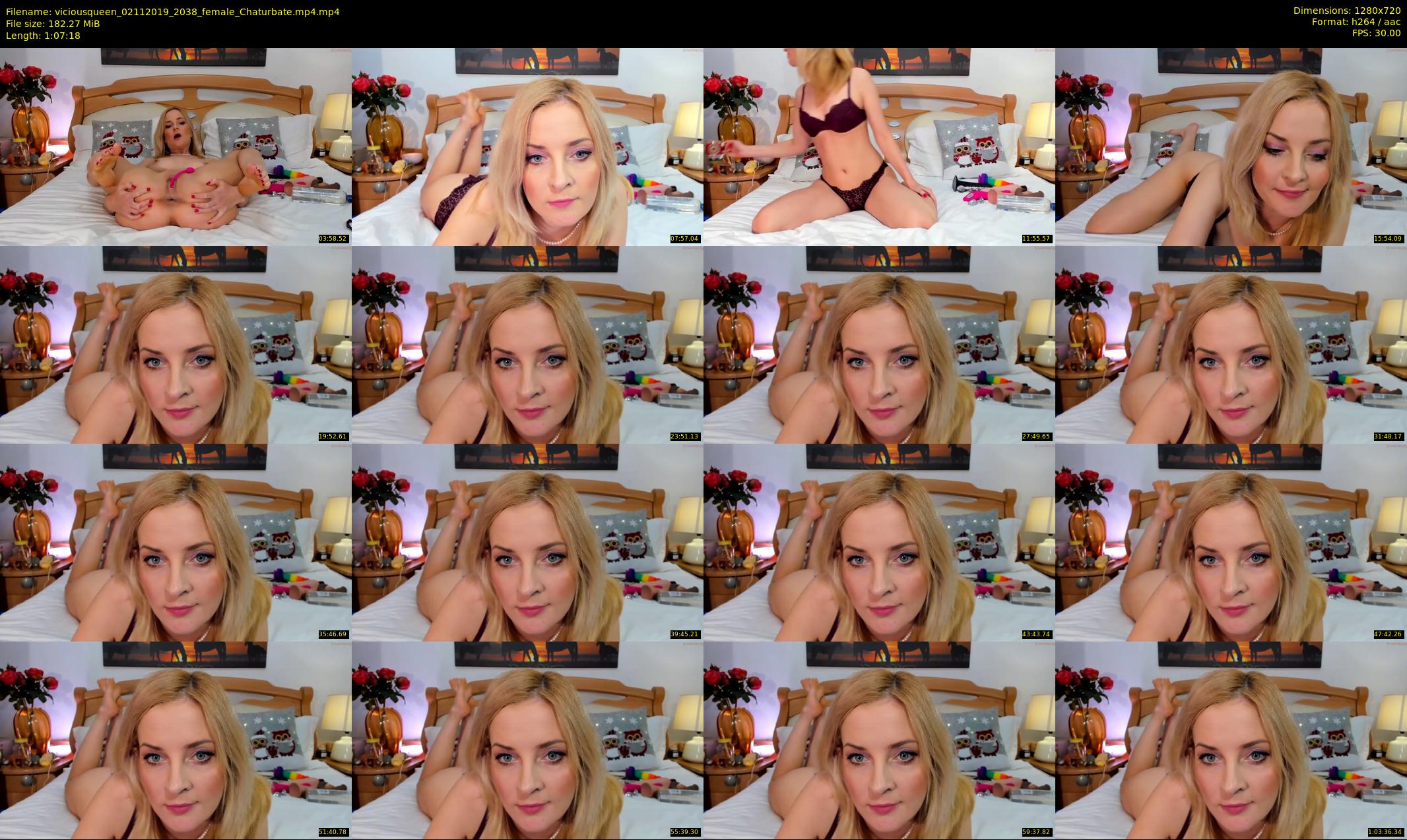 viciousqueen — 68 minute Chaturbate female cam show recording, 720p, Nov 2, 2019