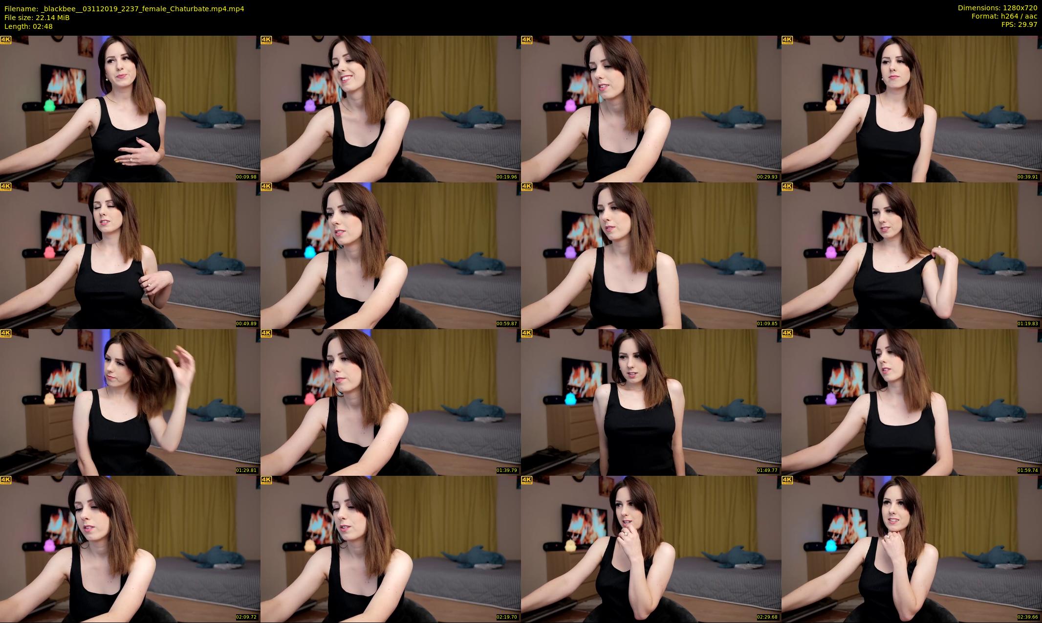 _blackbee_ — 3 minute Chaturbate female cam show recording, 720p, Nov 3, 2019