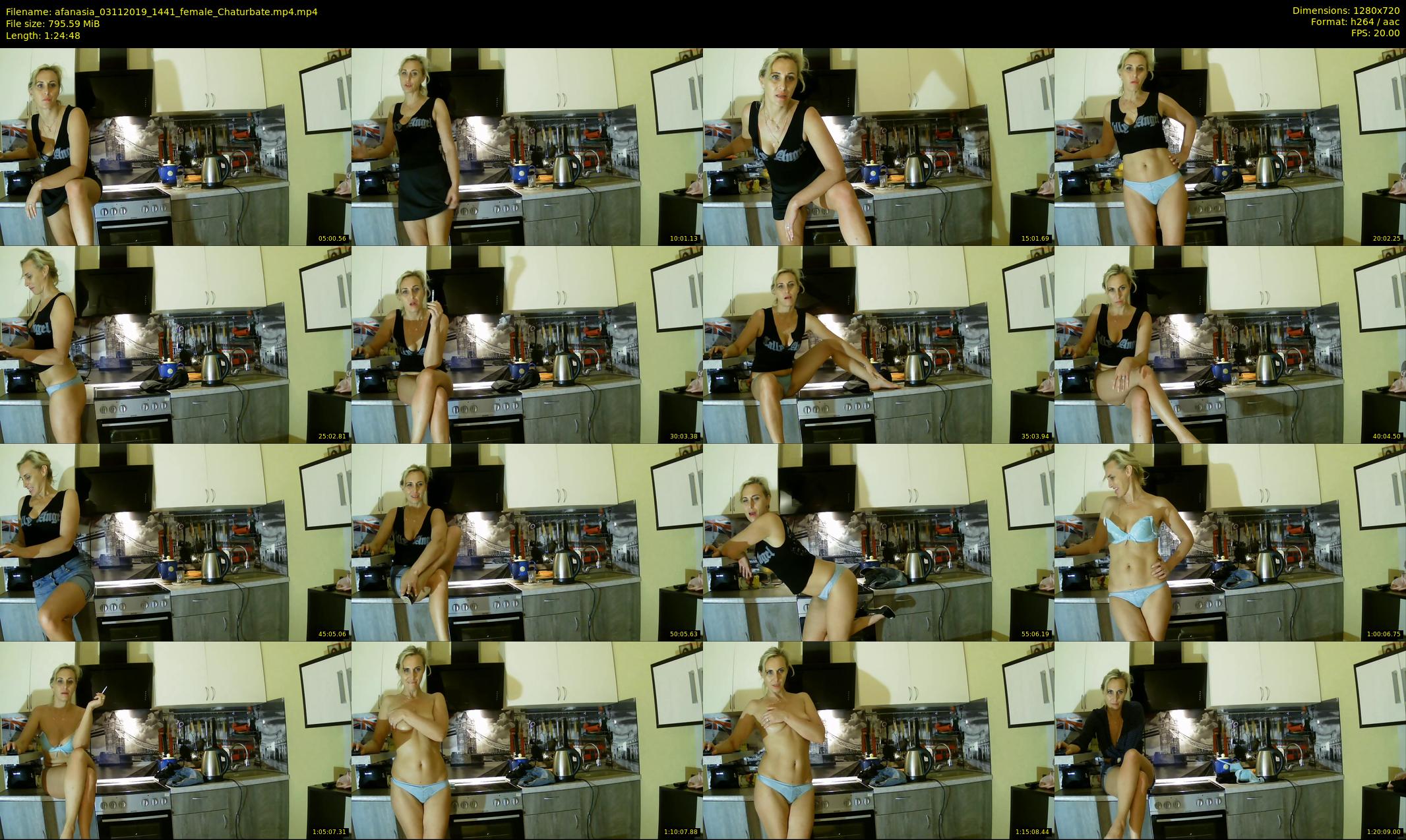 afanasia — 85 minute Chaturbate female cam show recording, 720p, Nov 3, 2019