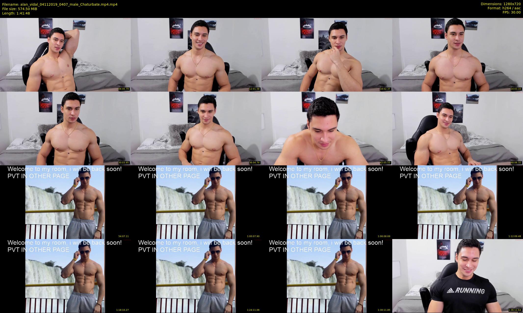 alan_vidal — 102 minute Chaturbate male cam show recording, 720p, Nov 4, 2019