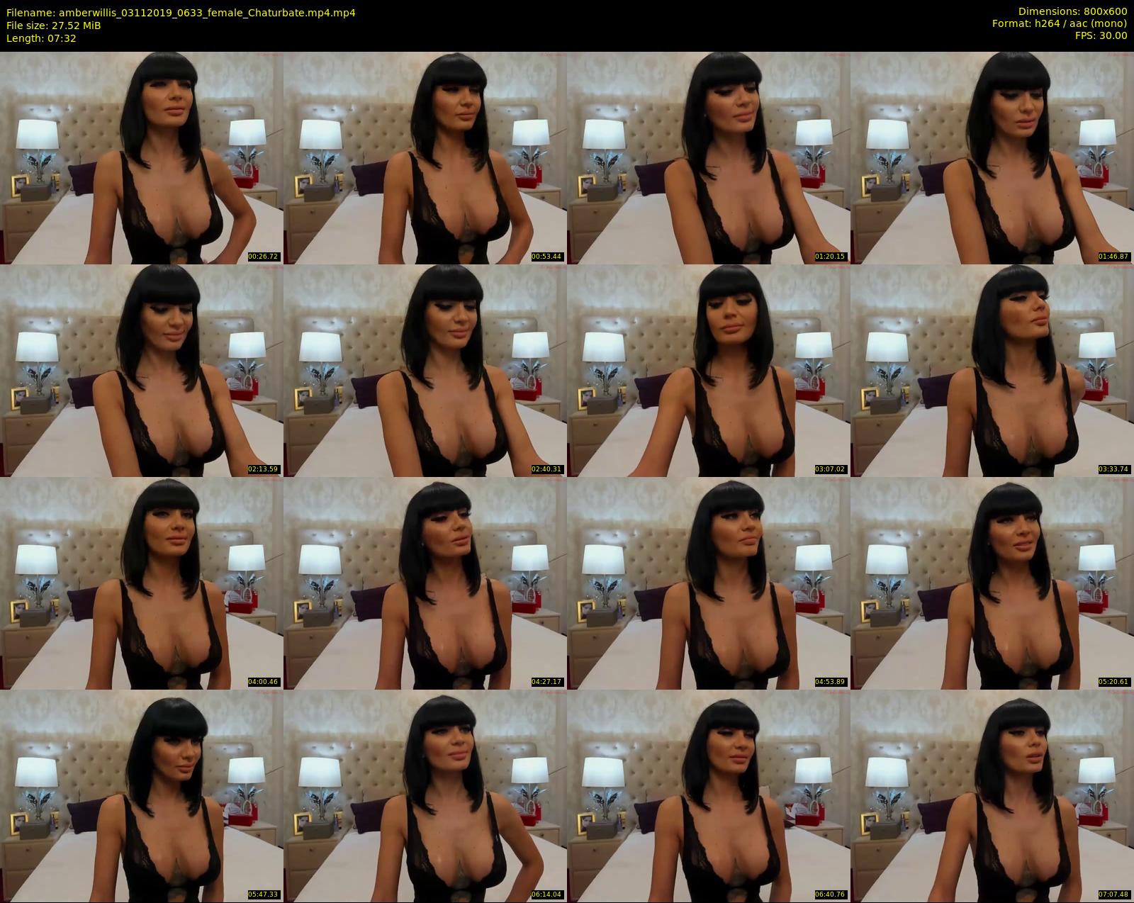 amberwillis — 8 minute Chaturbate female cam show recording, 480p, Nov 3, 2019