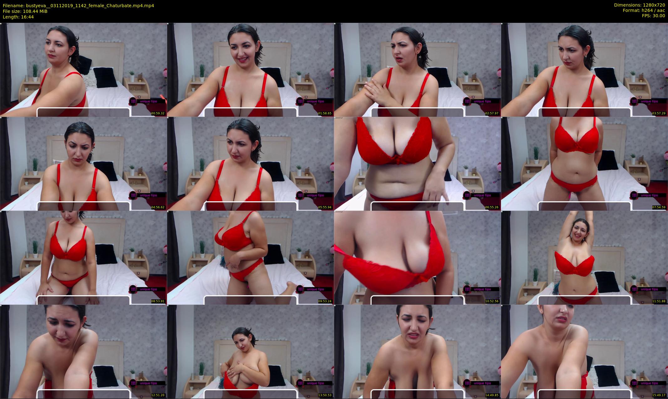 bustyeva_ — 17 minute Chaturbate female cam show recording, 720p, Nov 3, 2019