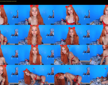 candyred88 — 94 minute Chaturbate female cam show recording, 720p, Nov 4, 2019