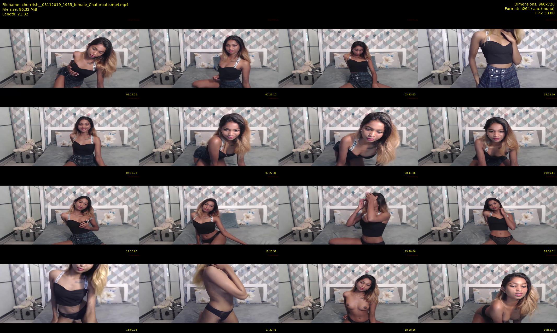 cherrrish_ — 22 minute Chaturbate female cam show recording, 720p, Nov 3, 2019