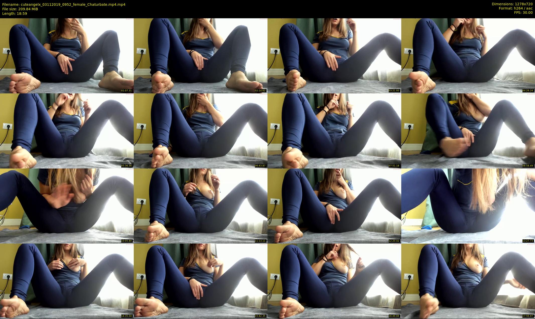 cuteangelx — 19 minute Chaturbate female cam show recording, 720p, Nov 3, 2019