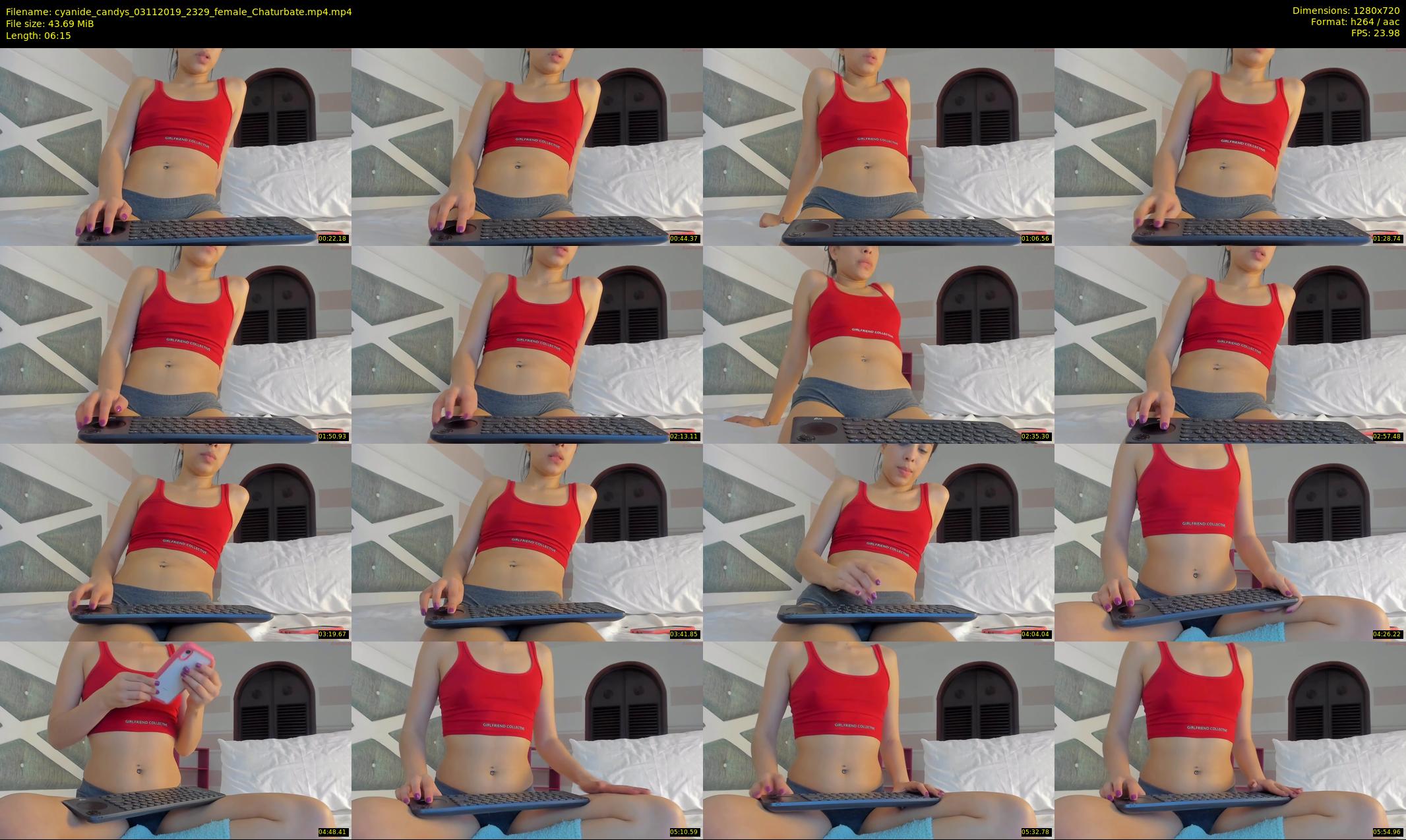 cyanide_candys — 7 minute Chaturbate female cam show recording, 720p, Nov 3, 2019