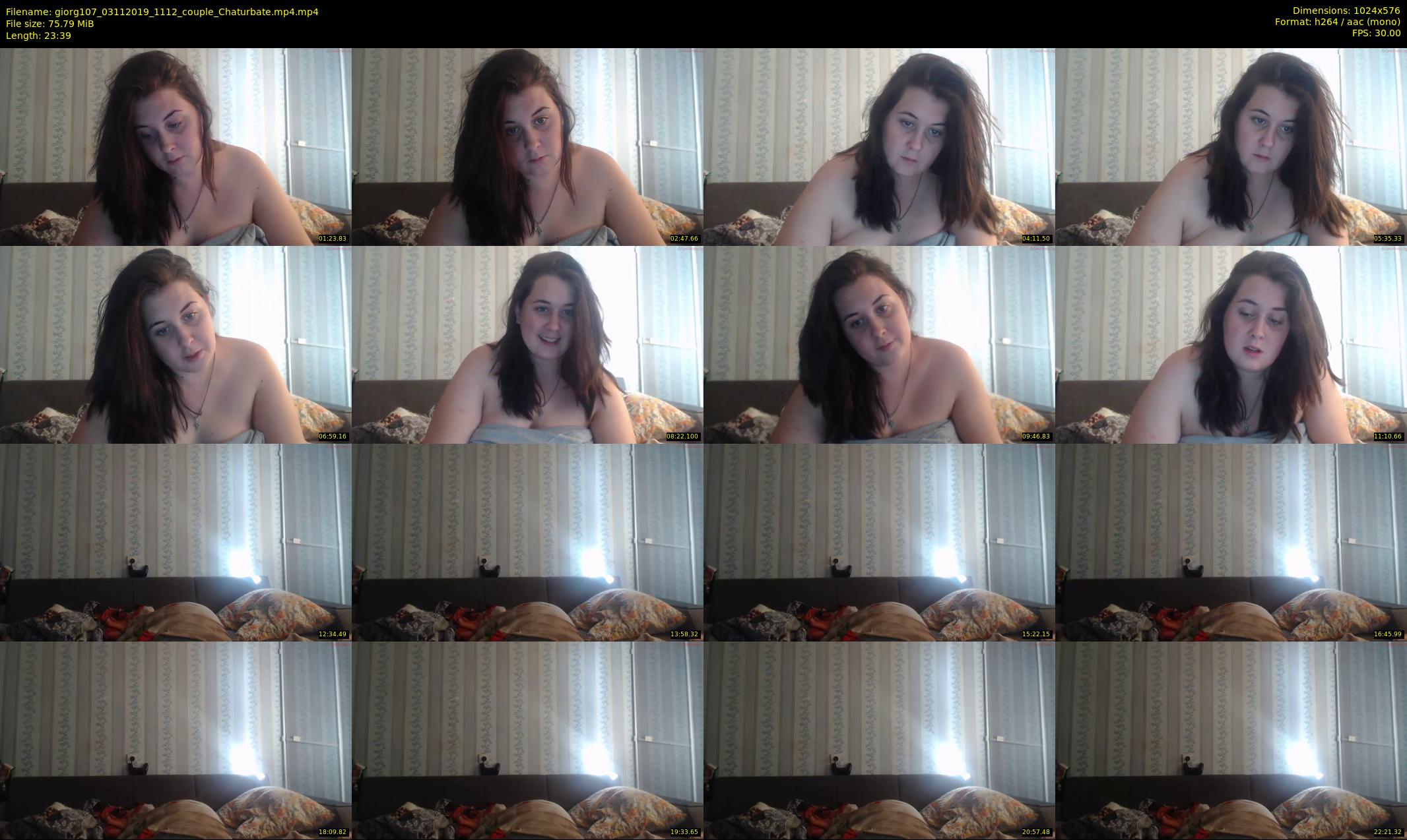 giorg107 — 24 minute Chaturbate couple cam show recording, 480p, Nov 3, 2019