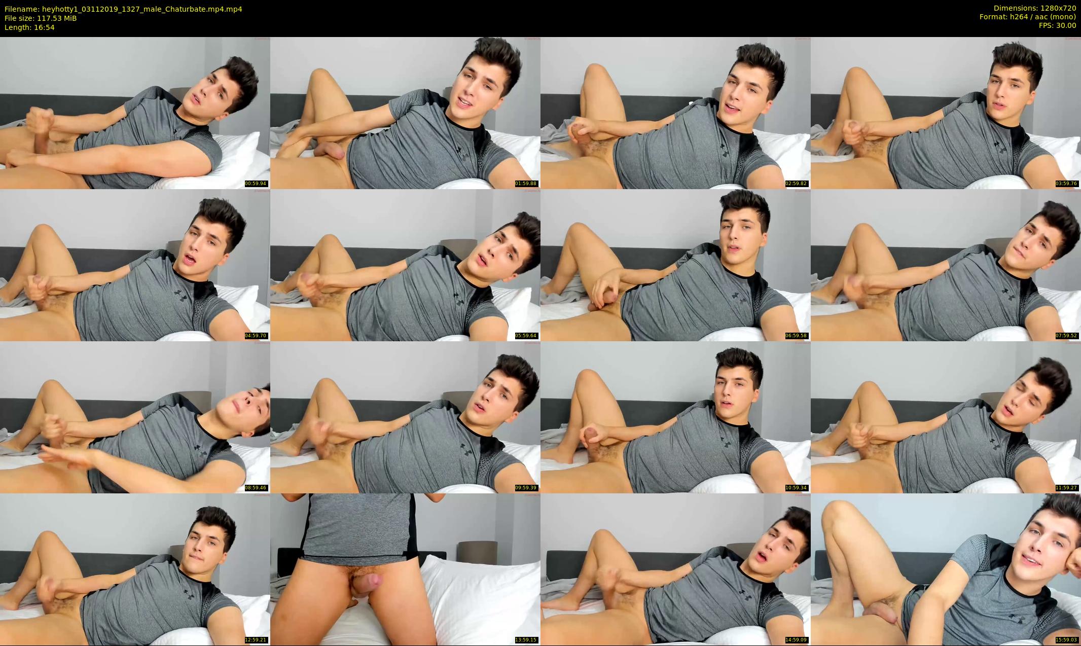 heyhotty1 — 17 minute Chaturbate male cam show recording, 720p, Nov 3, 2019