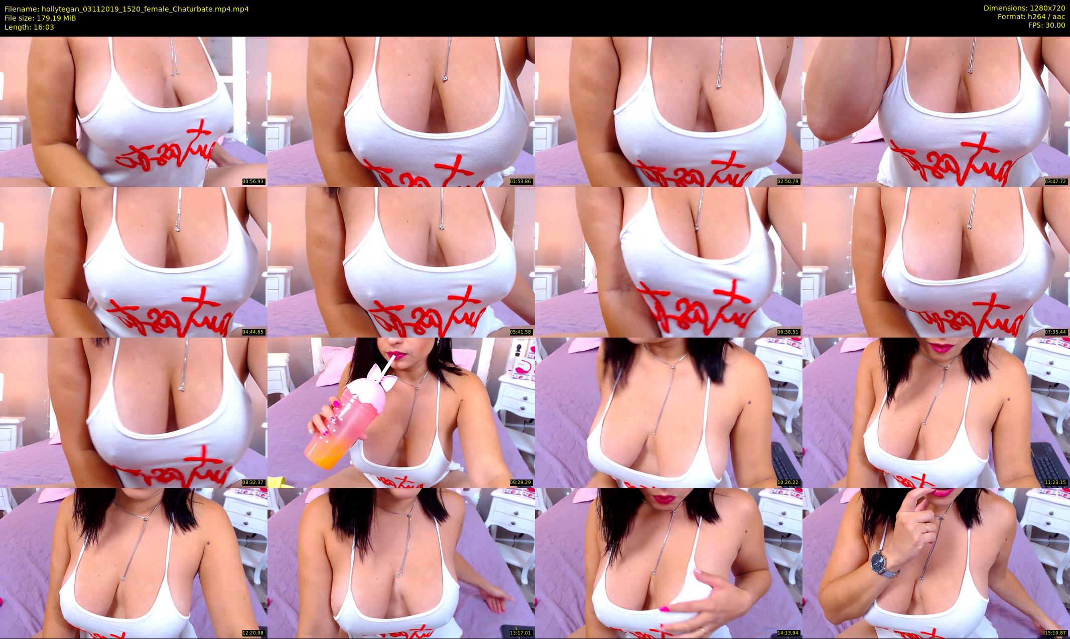 hollytegan — 17 minute Chaturbate female cam show recording, 720p, Nov 3, 2019