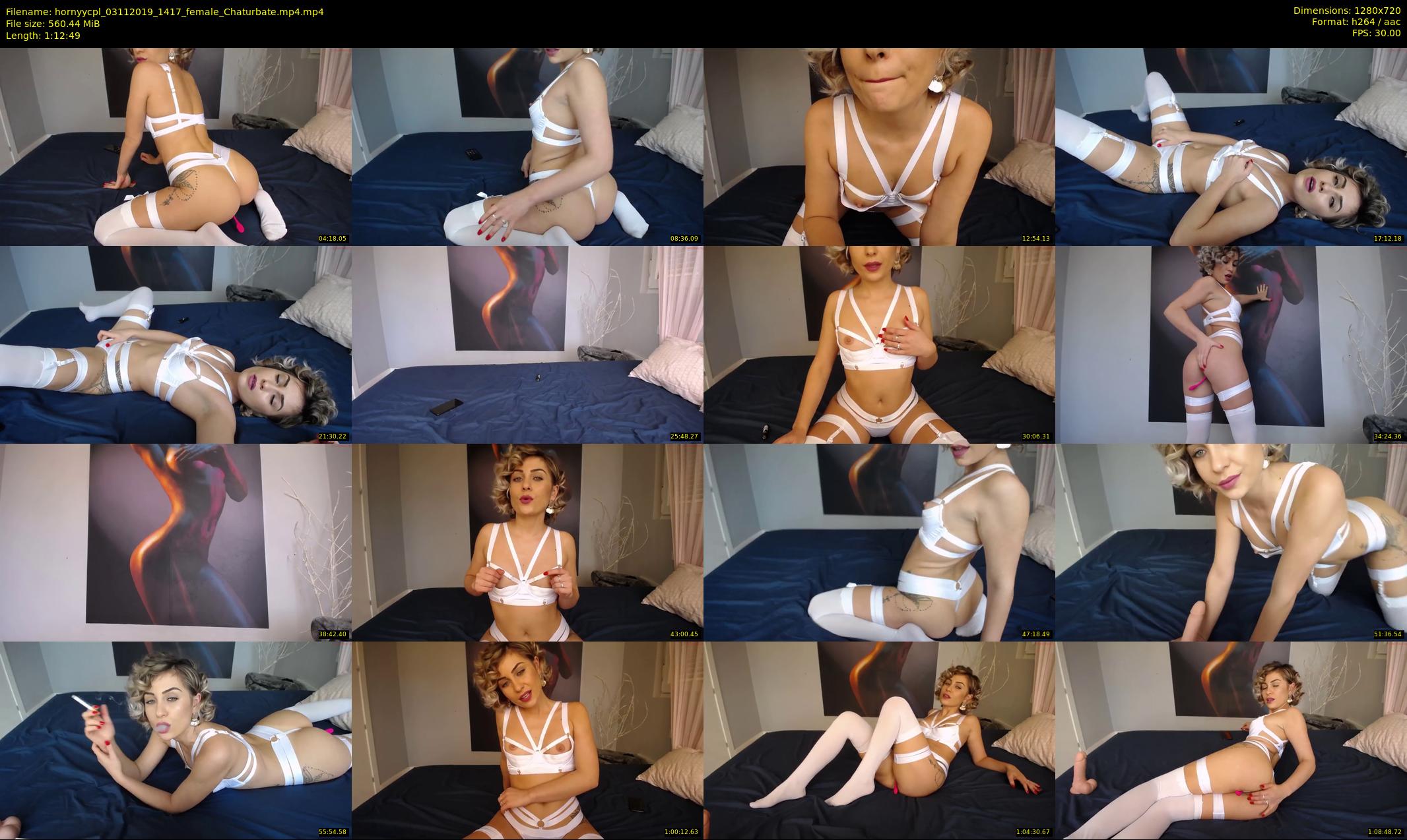 hornyycpl — 73 minute Chaturbate couple cam show recording, 720p, Nov 3, 2019