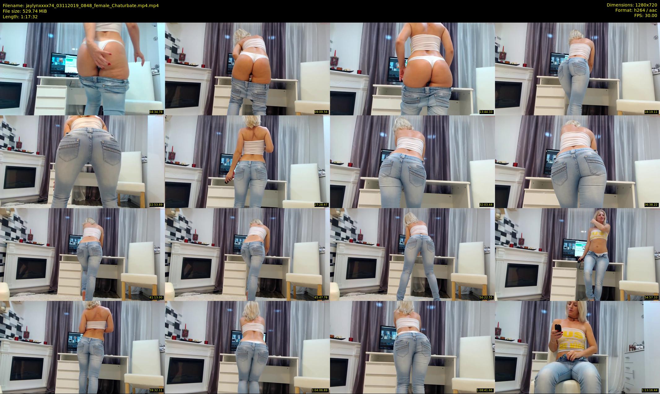 jaylynxxxx74 — 78 minute Chaturbate female cam show recording, 720p, Nov 3, 2019