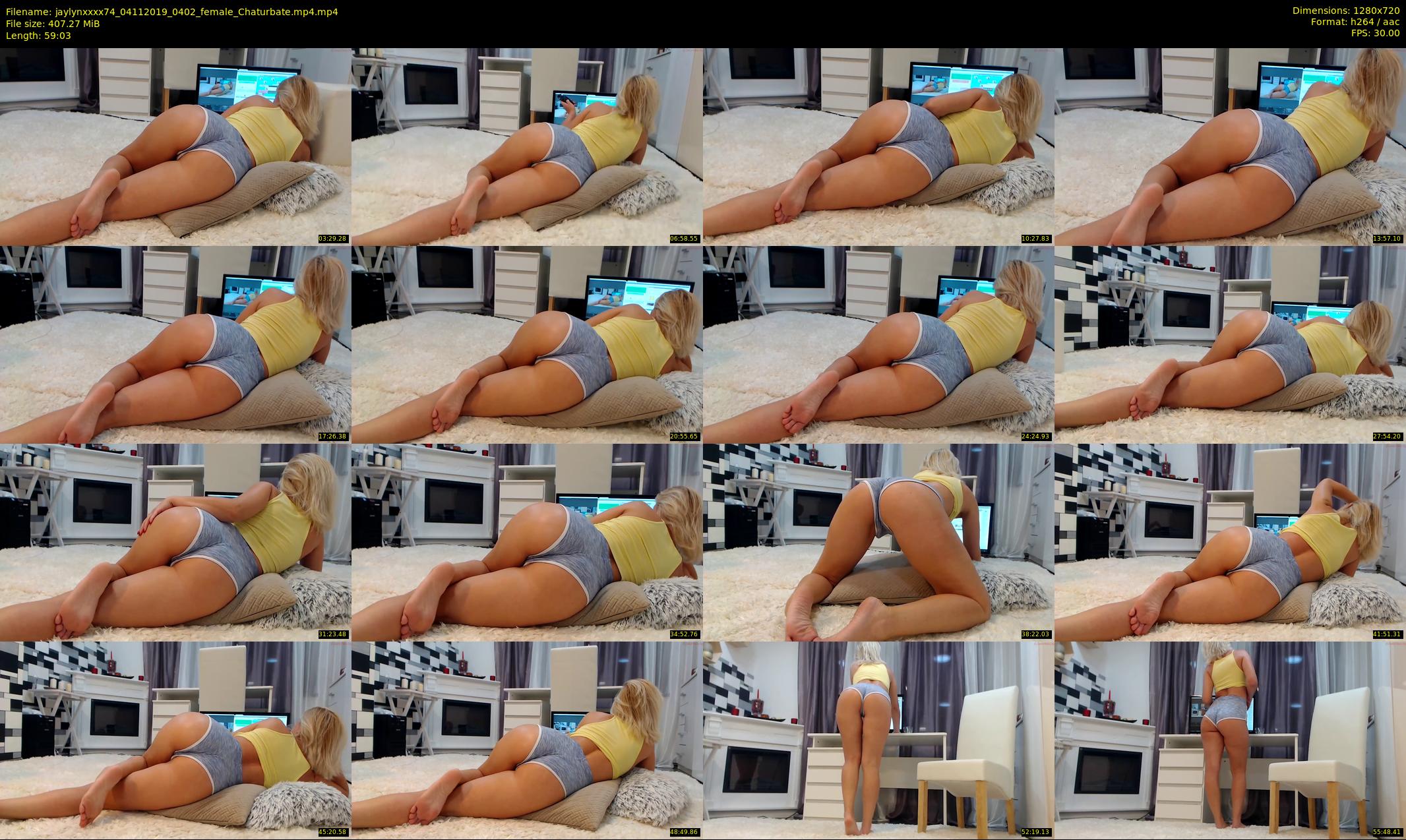 jaylynxxxx74 — 60 minute Chaturbate female cam show recording, 720p, Nov 4, 2019