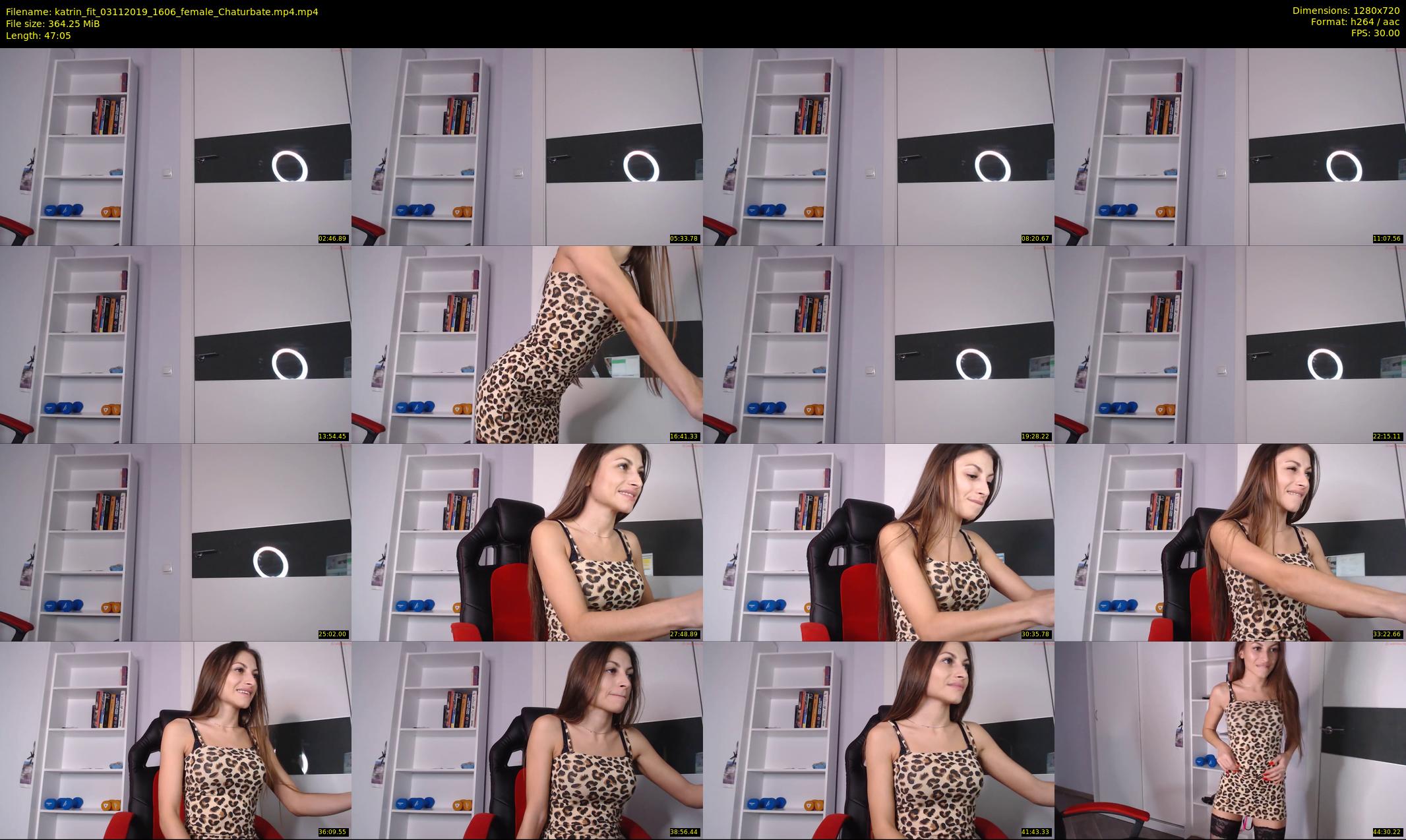 katrin_fit — 48 minute Chaturbate female cam show recording, 720p, Nov 3, 2019